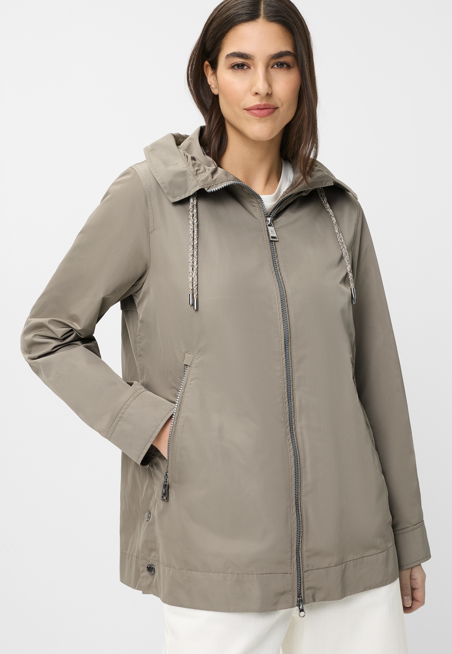Fuchs Schmitt Outdoorjacke »Cityjacke« mit Kapuze Übergangsjacke mit sportiver Kapuze