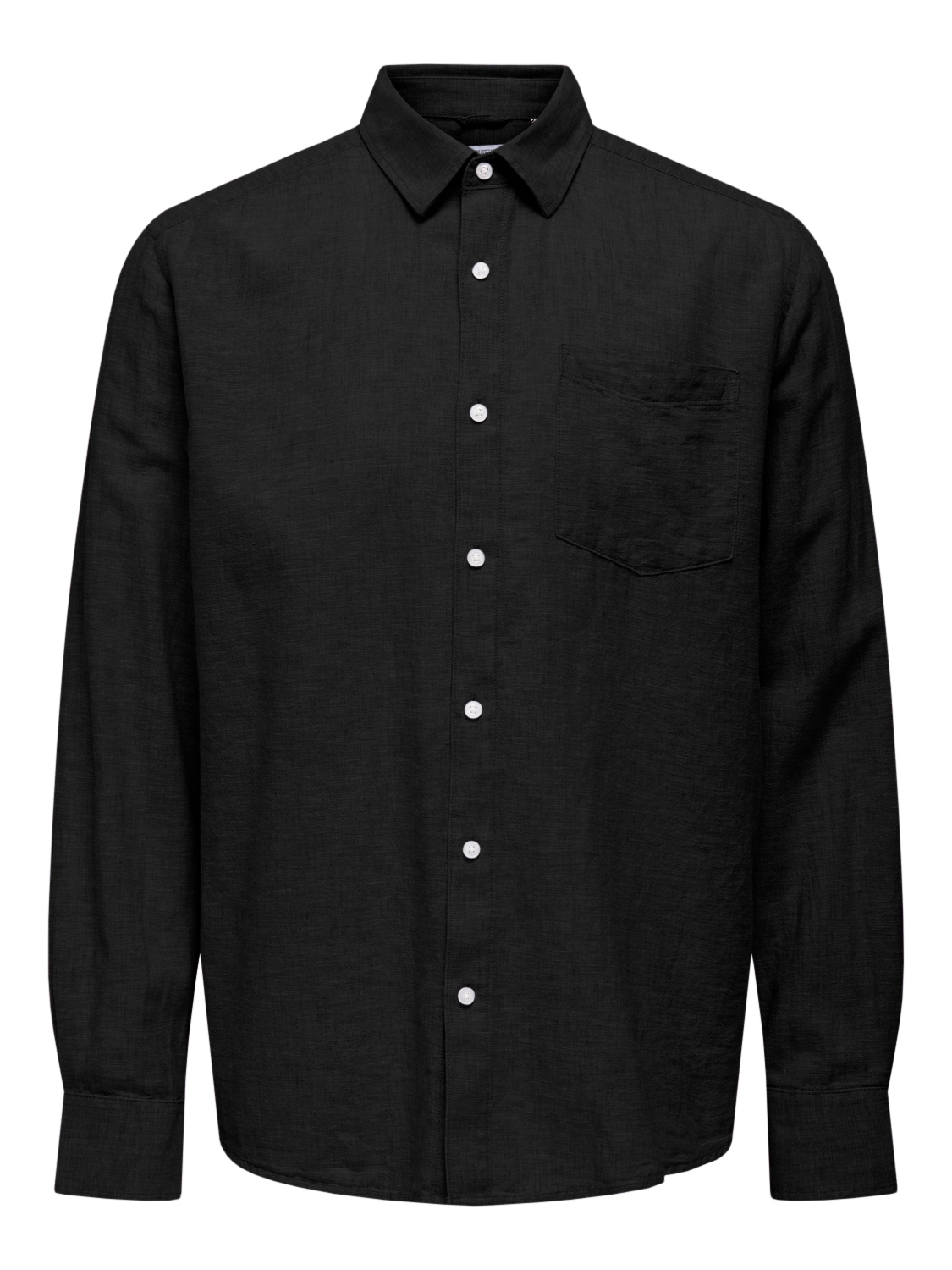 ONLY & SONS Langarmhemd »ONSCAIDEN LIFE REG LS 1 PKT SHIRT NOOS«
