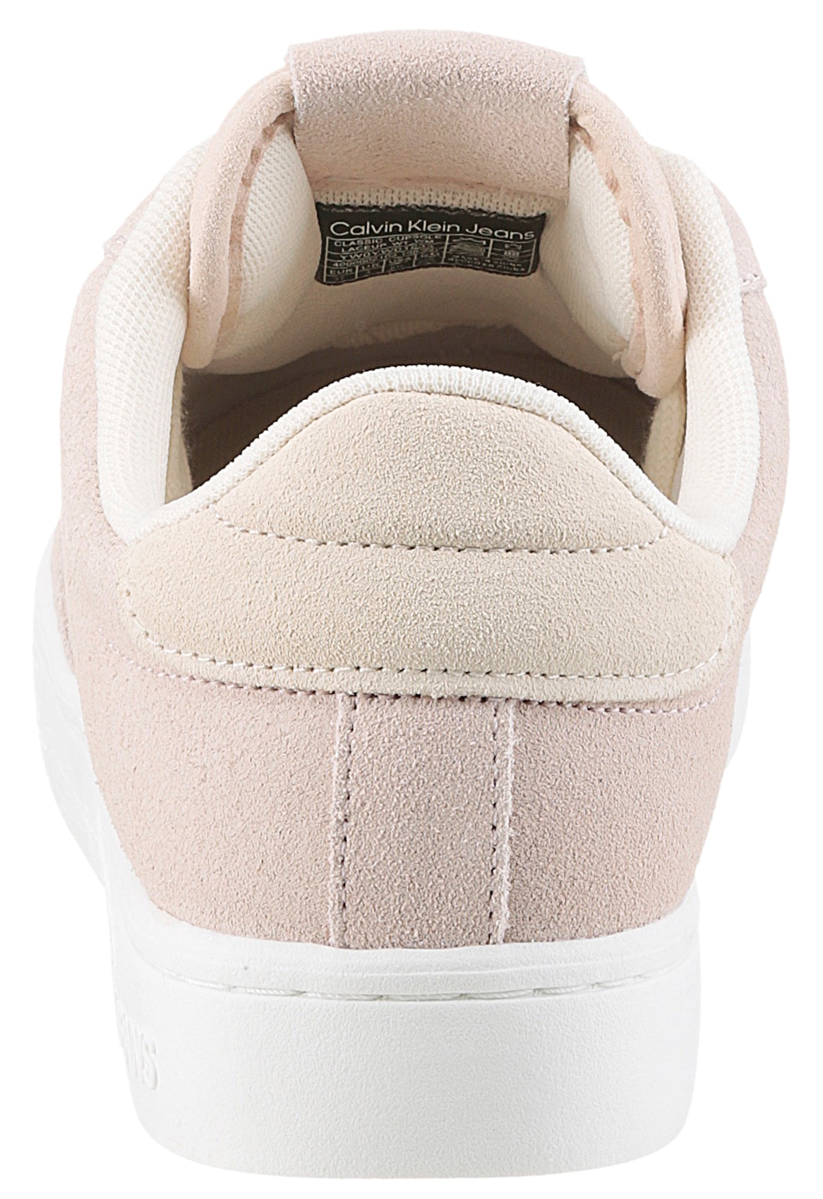 Calvin Klein Jeans Plateausneaker »CLASSIC CUPSOLE LACEUP WT WM«, Schnürschuh, Freizeitschuh, Basket-Sneaker, Halbschuh mit Logo