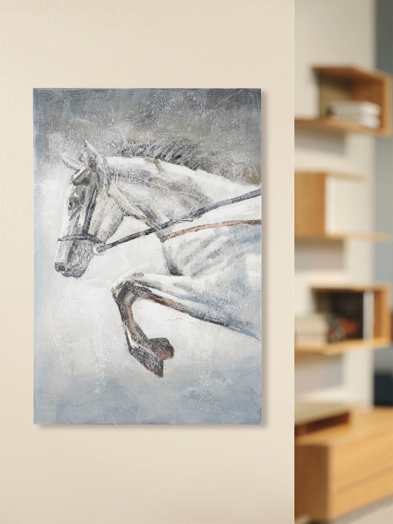 Gemälde von einem Pferd