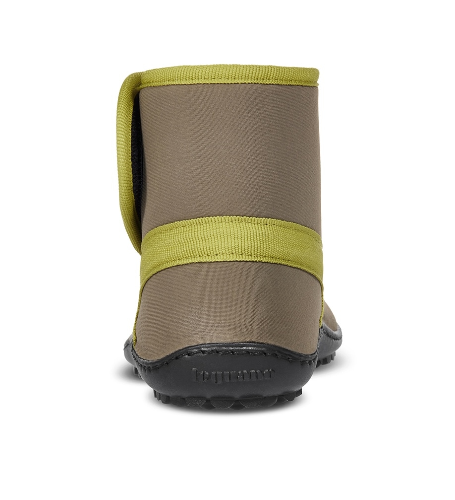 Leguano Barfußschuh »LEGUANITO THERMO«  , Klettschuh, Kinderschuh, Boots mit wasserabweisender TEX-Ausstattung