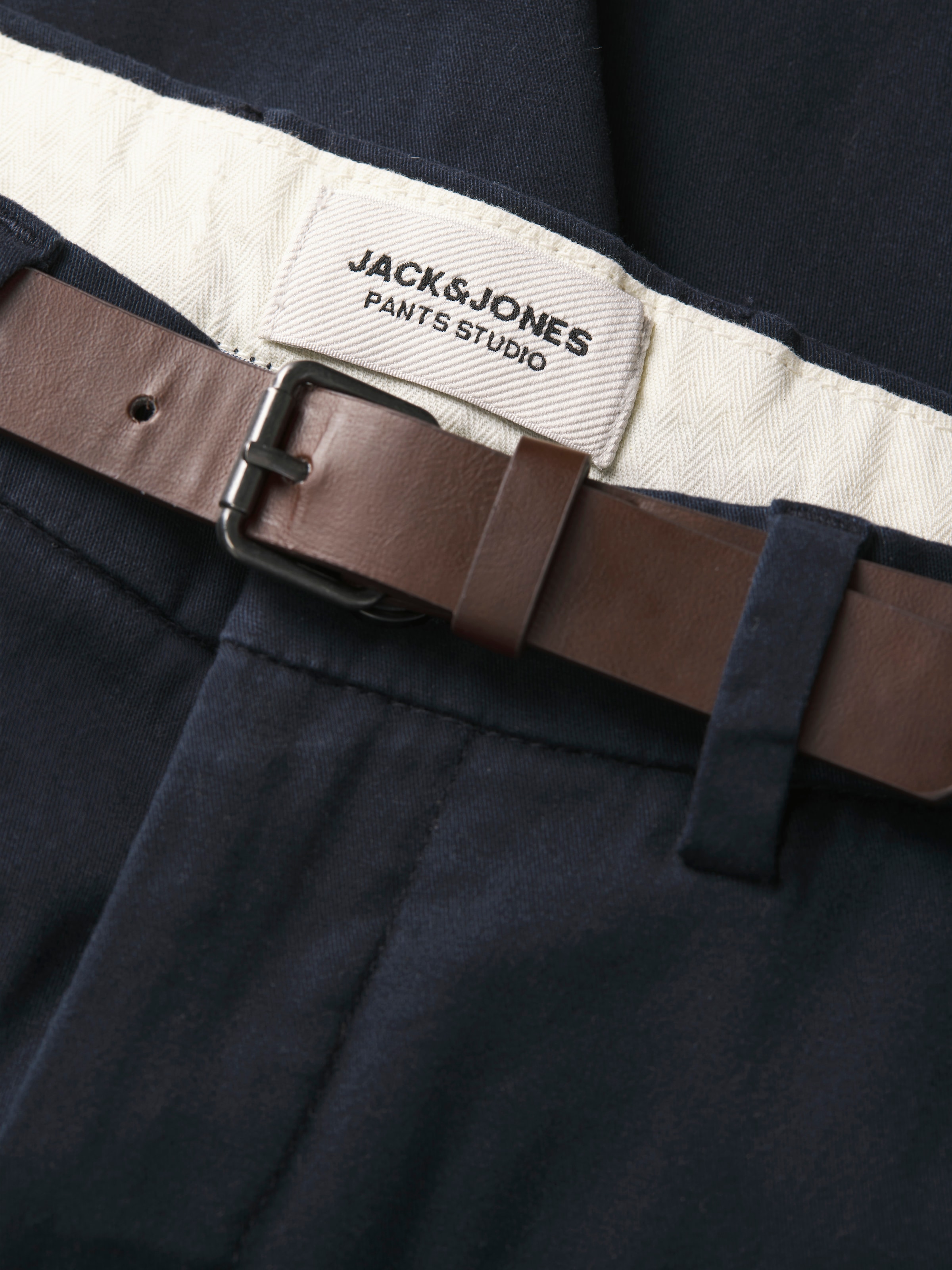 Jack & Jones PlusSize Chinoshorts »JPSTADAM BELTED CHINO SHORTS PLS«