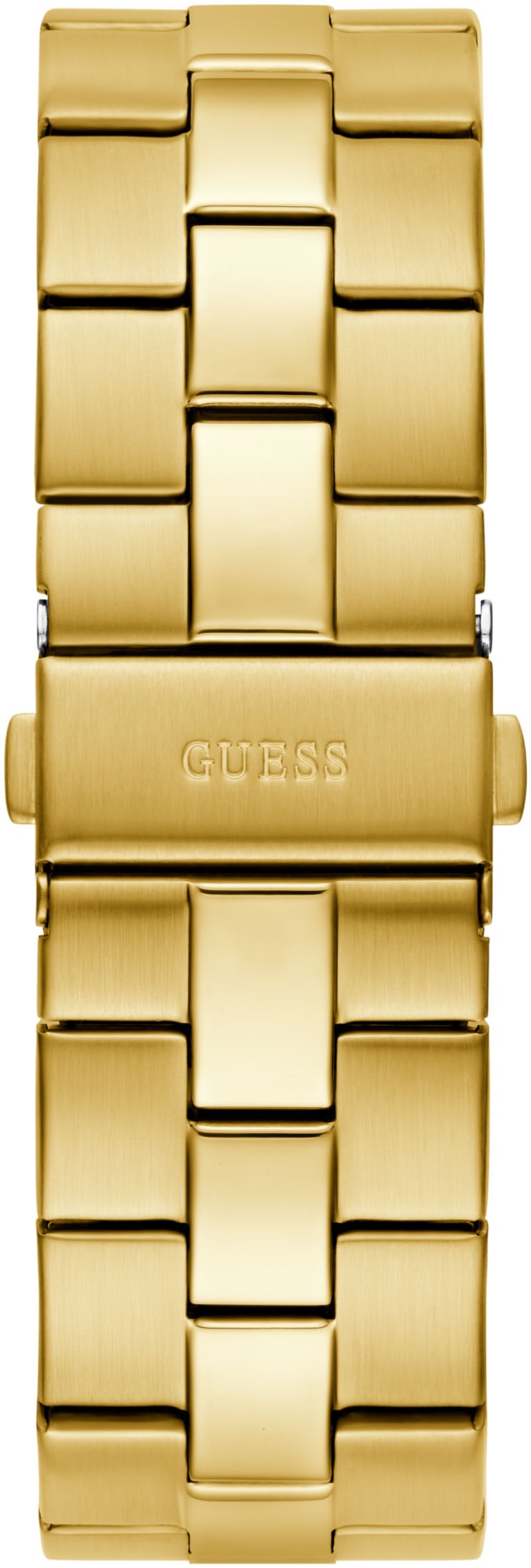 Guess Quarzuhr »EMPEROR« Armbanduhr, Herrenuhr, Edelstahlarmband, analog