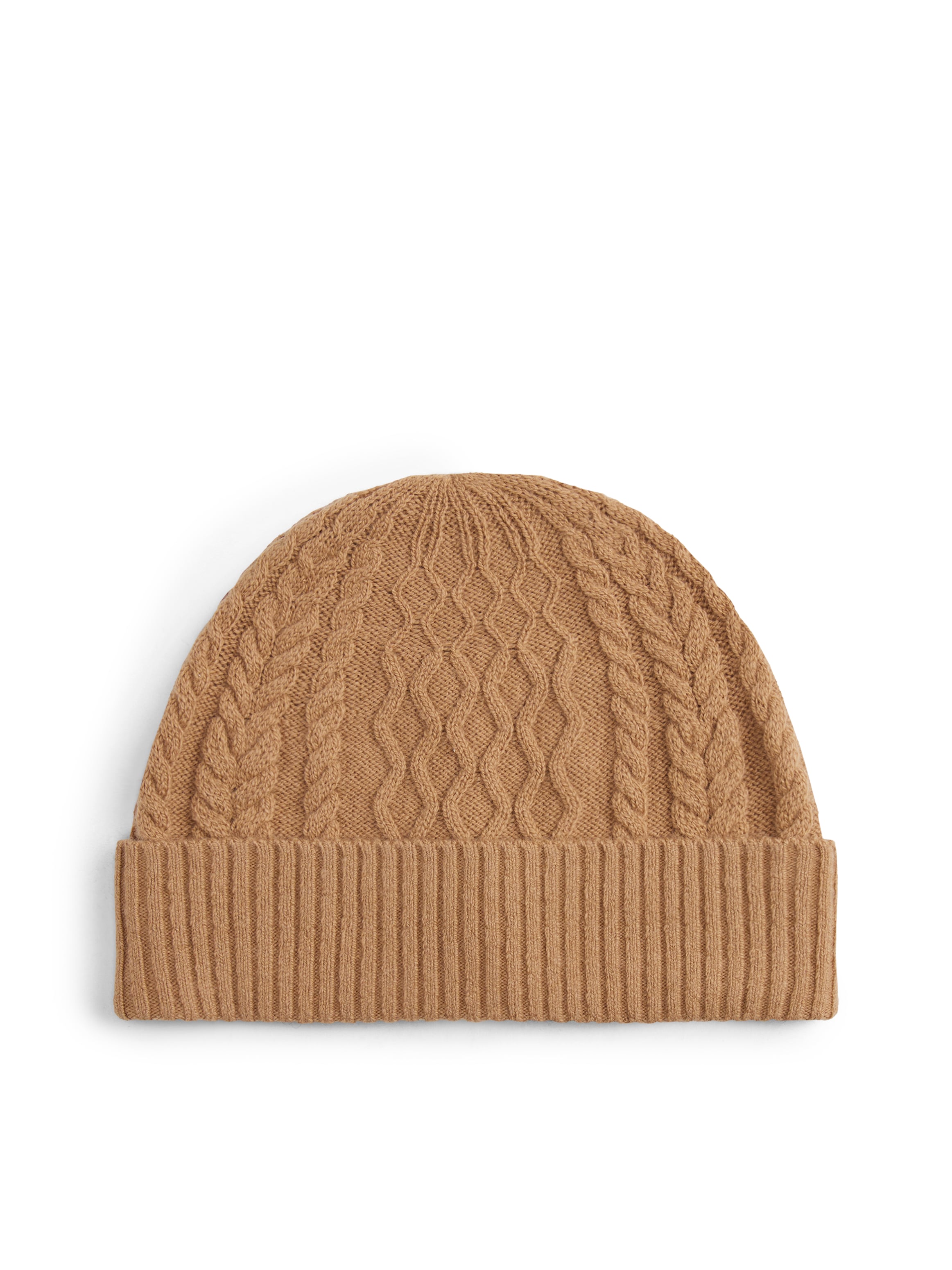 Tommy Hilfiger Beanie »TH CREST KNIT«, Zopfstrickmuster, mit TH-Wappen