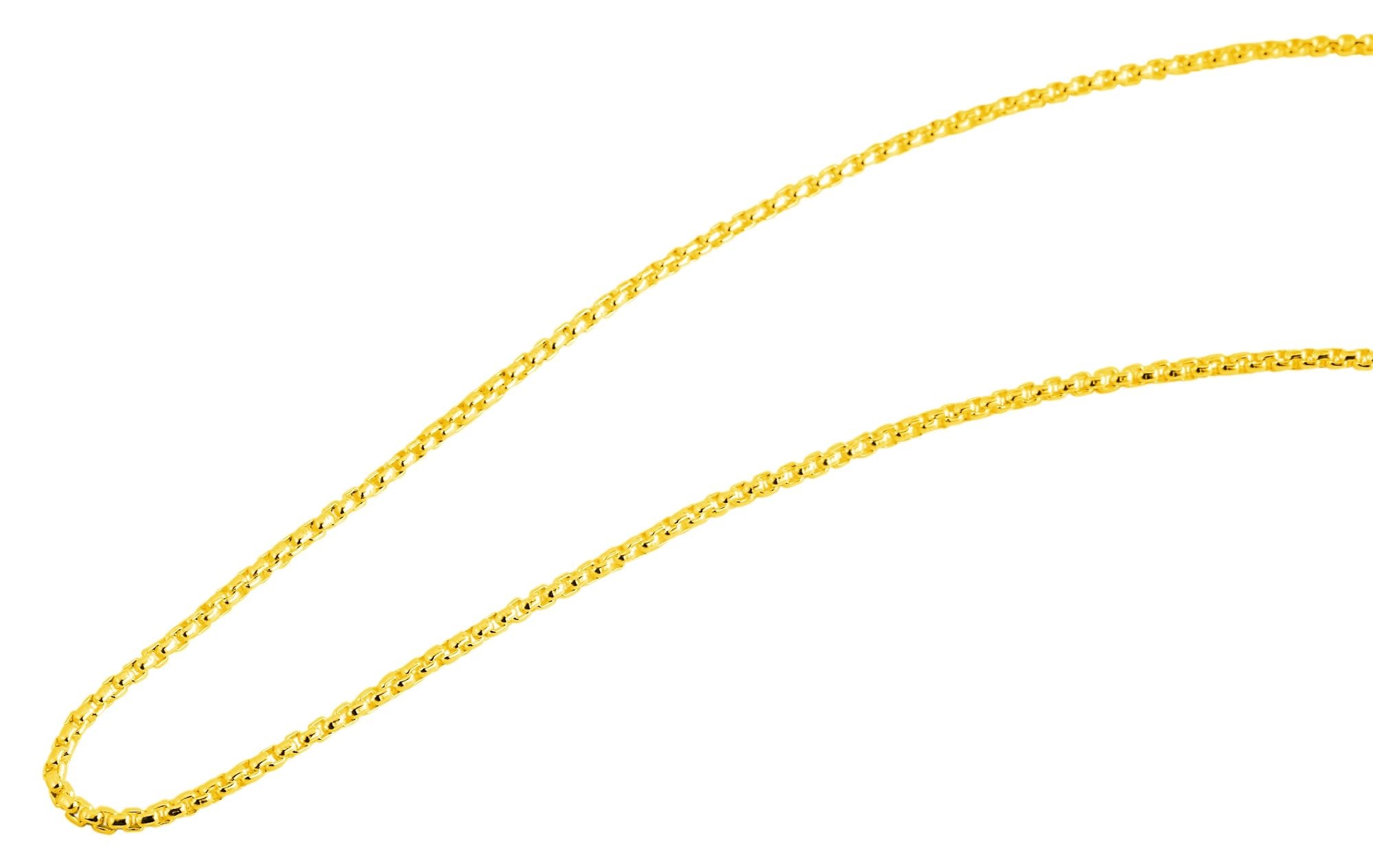 Adelia´s Gliederkette »Unisex Halskette ¿ Venezianerkette aus Edelstahl«