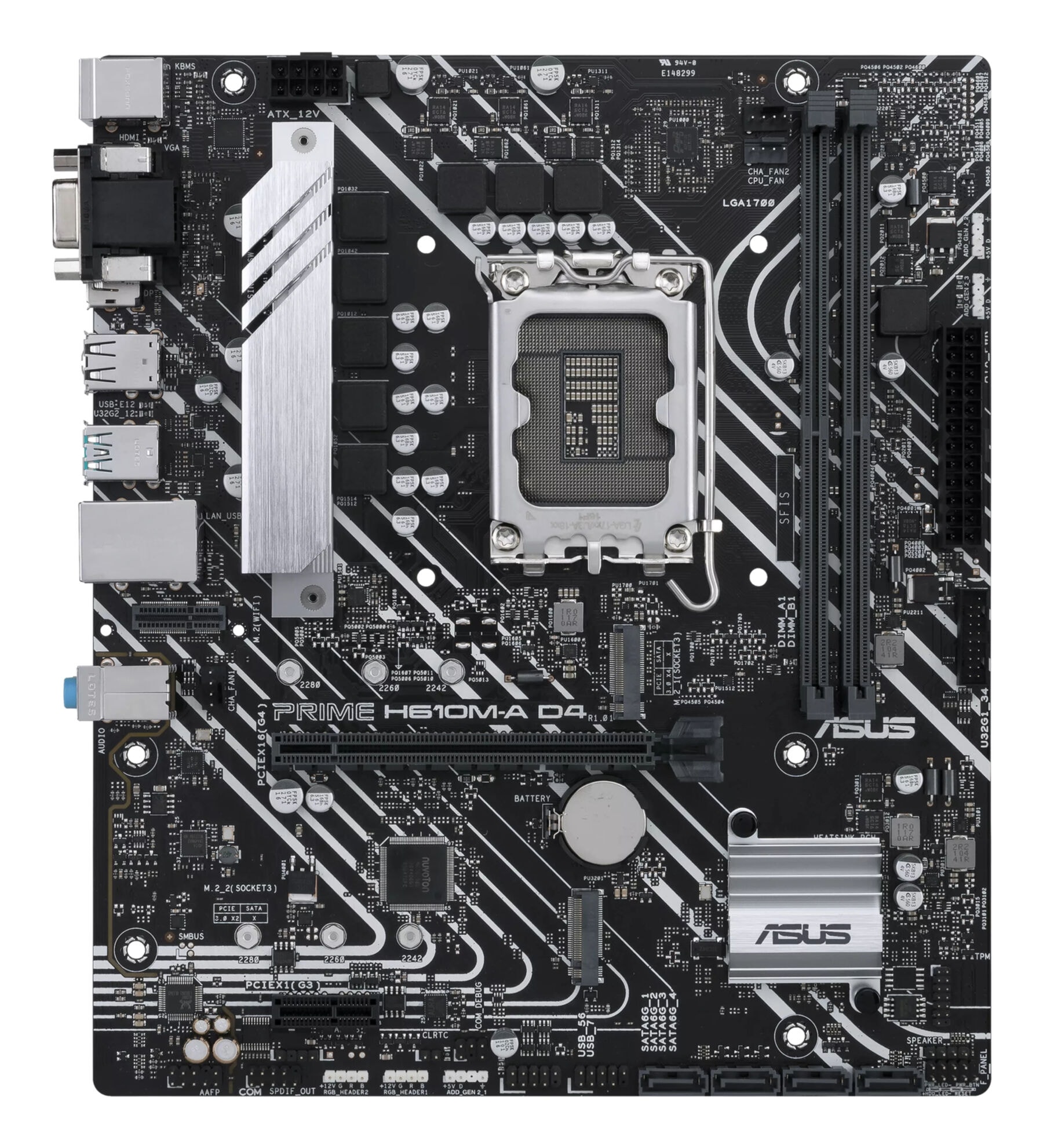 Asus Mainboard »PRIME H610M-A D4-CSM«