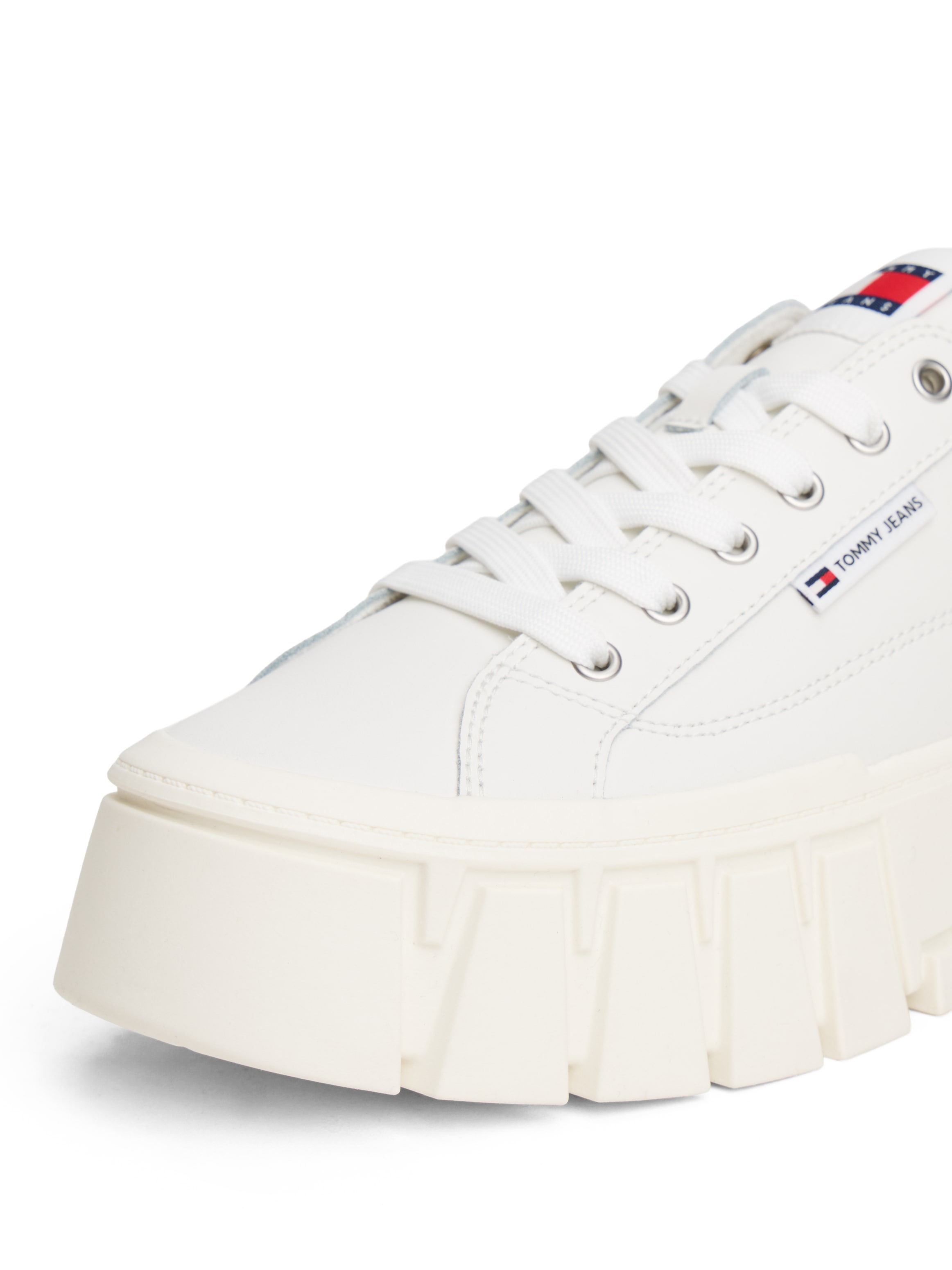 Tommy Jeans Plateausneaker »TJW VULC FLATFORM LEATHER«