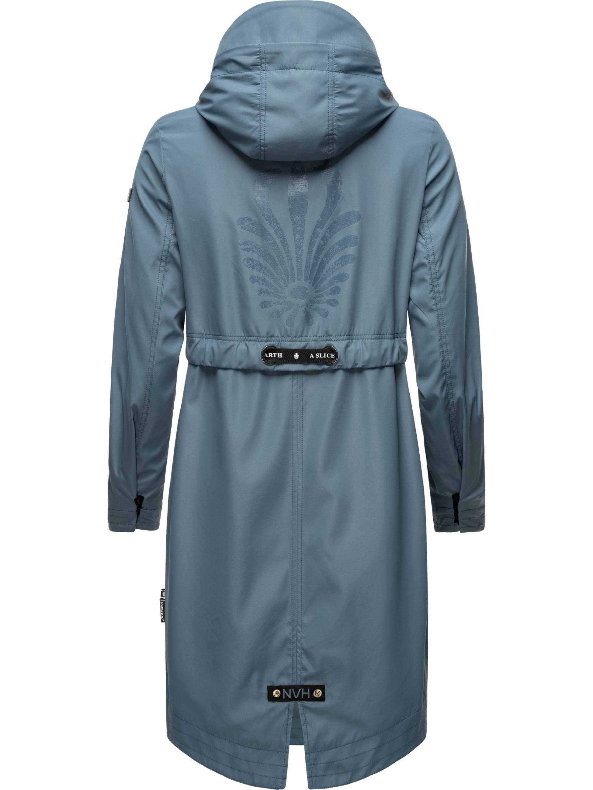 Navahoo Funktionsparka »Übergangsjacke Josinaa«, mit Kapuze, stylische Übergangs Outdoorjacke mit Kapuze