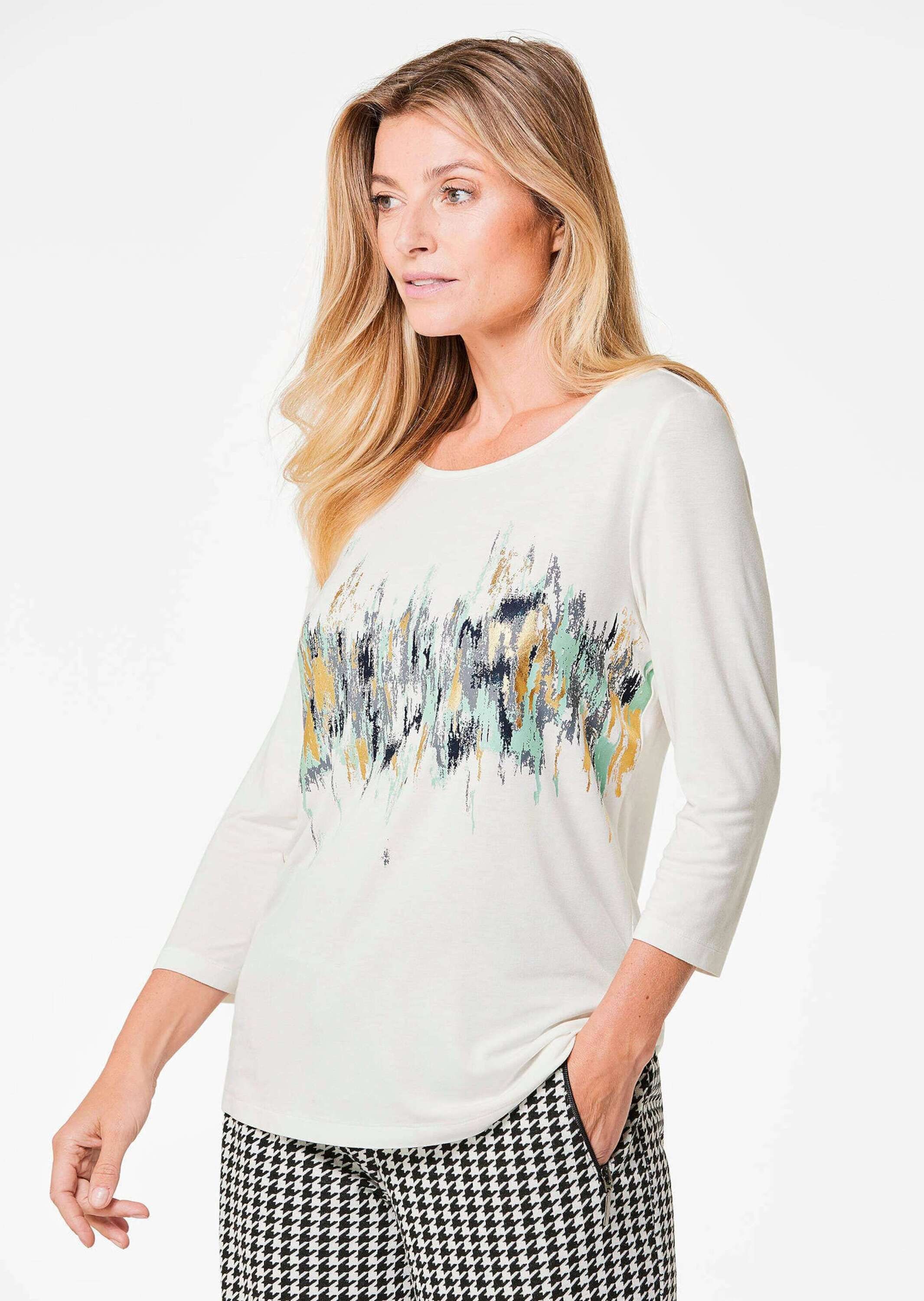 GOLDNER Print-Shirt »Kurzgröße Shirt«
