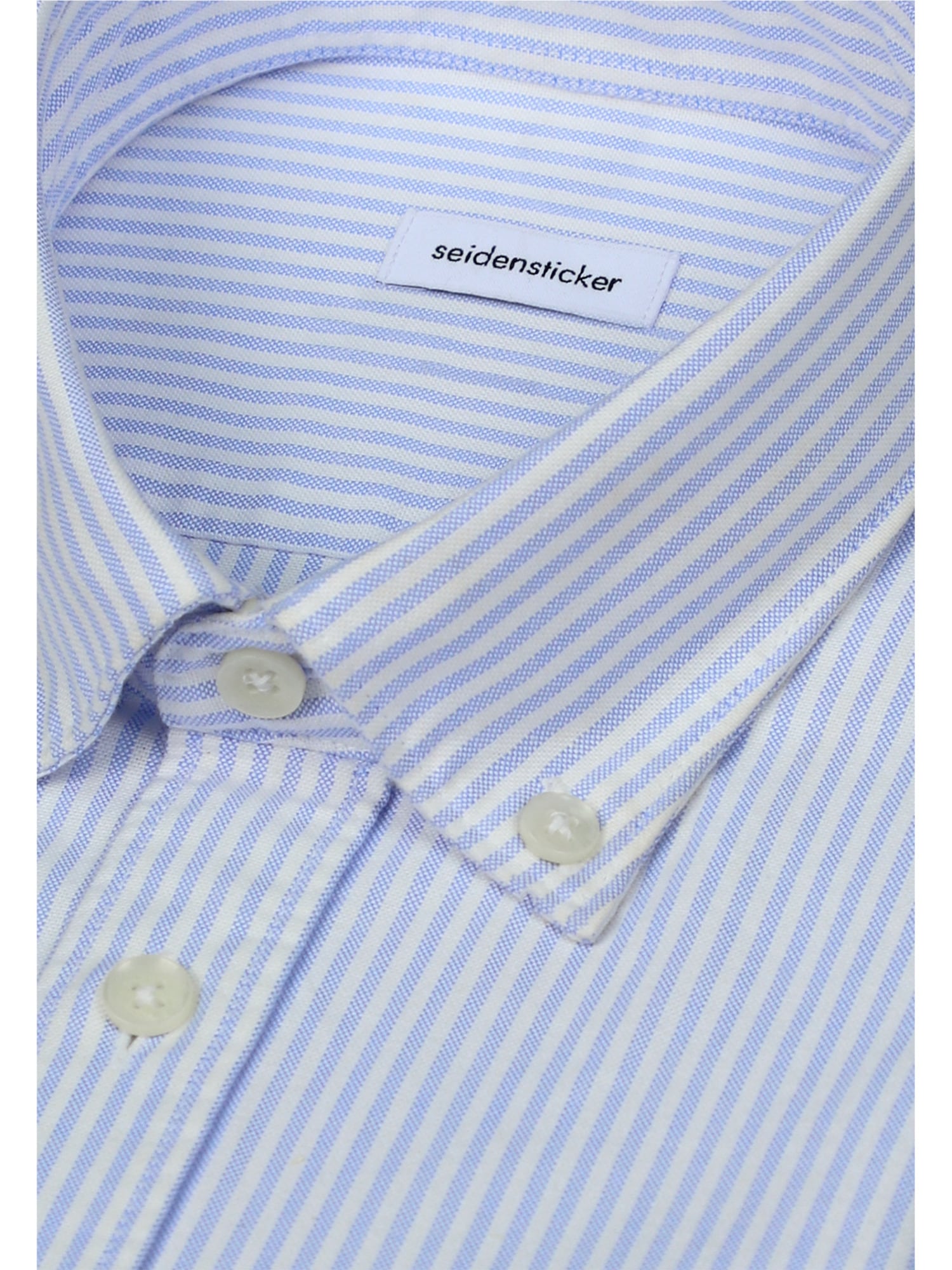 seidensticker Businesshemd Regular 1/1 Button-Down-Kragen Gestreift
