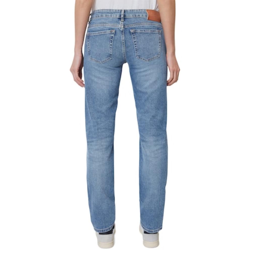 Marc O'Polo 5-Pocket-Jeans »Denim trouser, straight fit, regular length, mid waist«