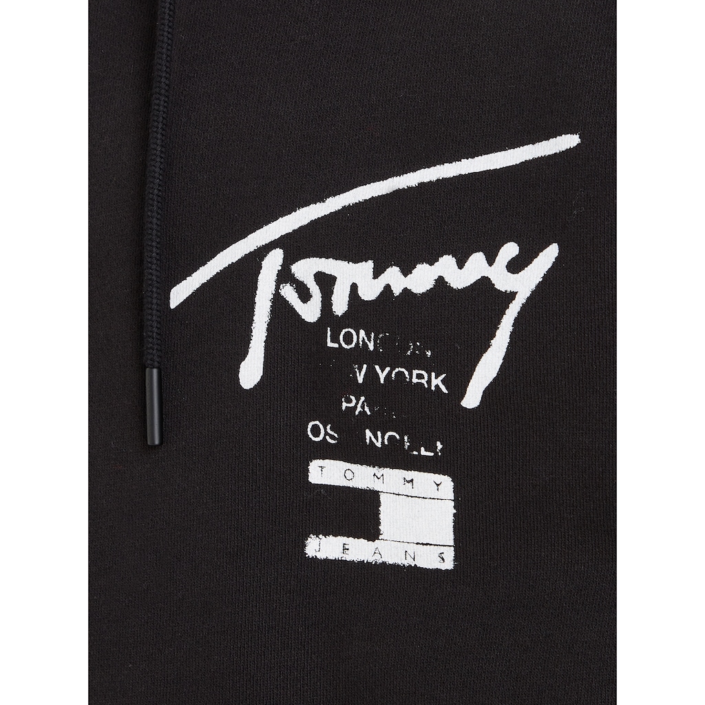 Tommy Jeans Sweatjacke »TJM REG TOMMY SPRAY PAINT HOODIE«