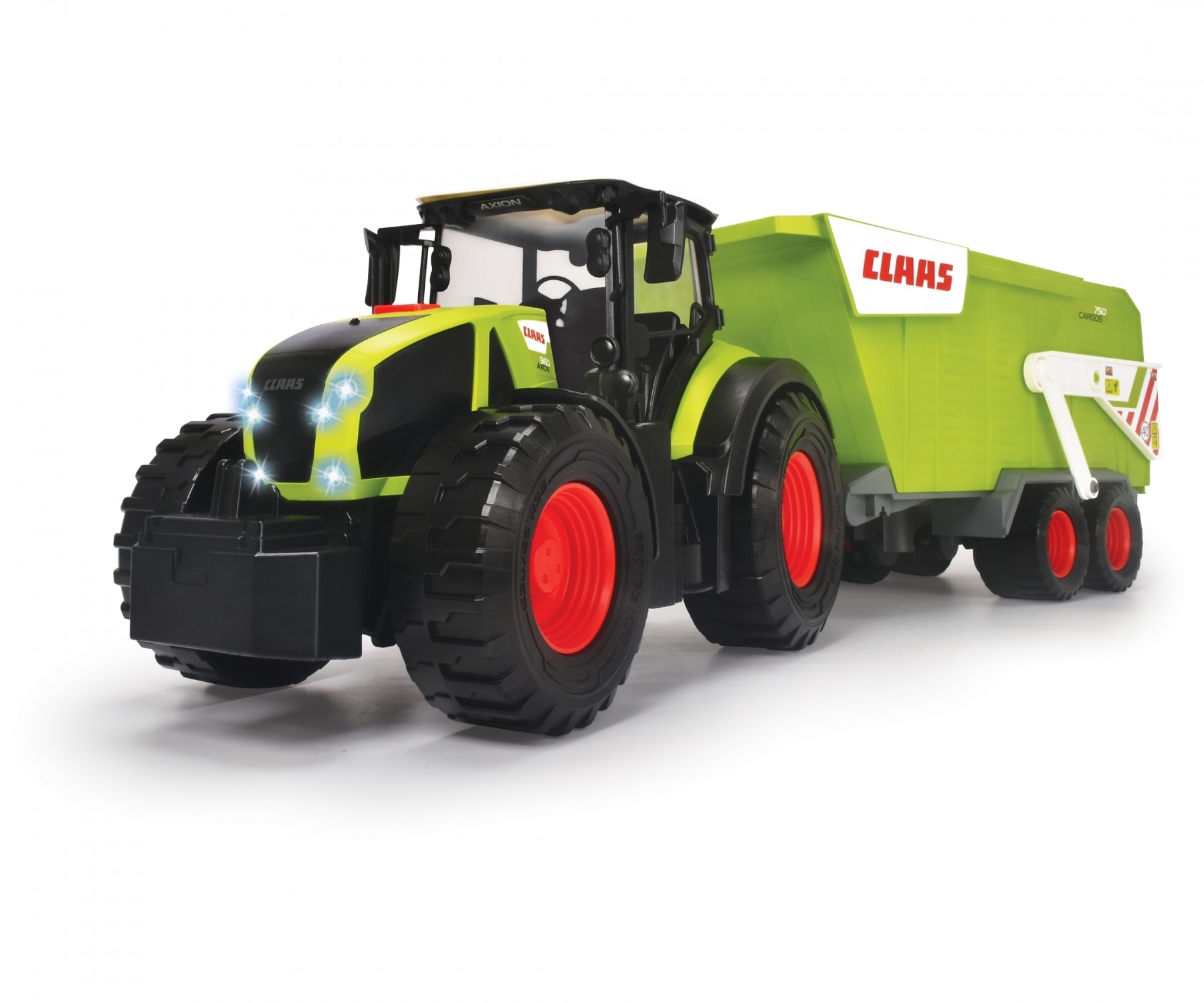 Dickie Toys »CLAAS mit Anhänger« mit Licht und Sound