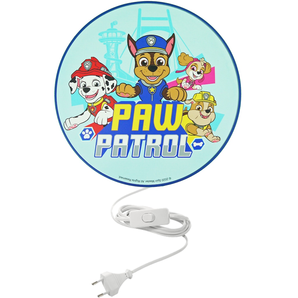 niermann Wandleuchte »Paw Patrol«, 1 flammig-flammig, Wandleuchte Paw Patrol