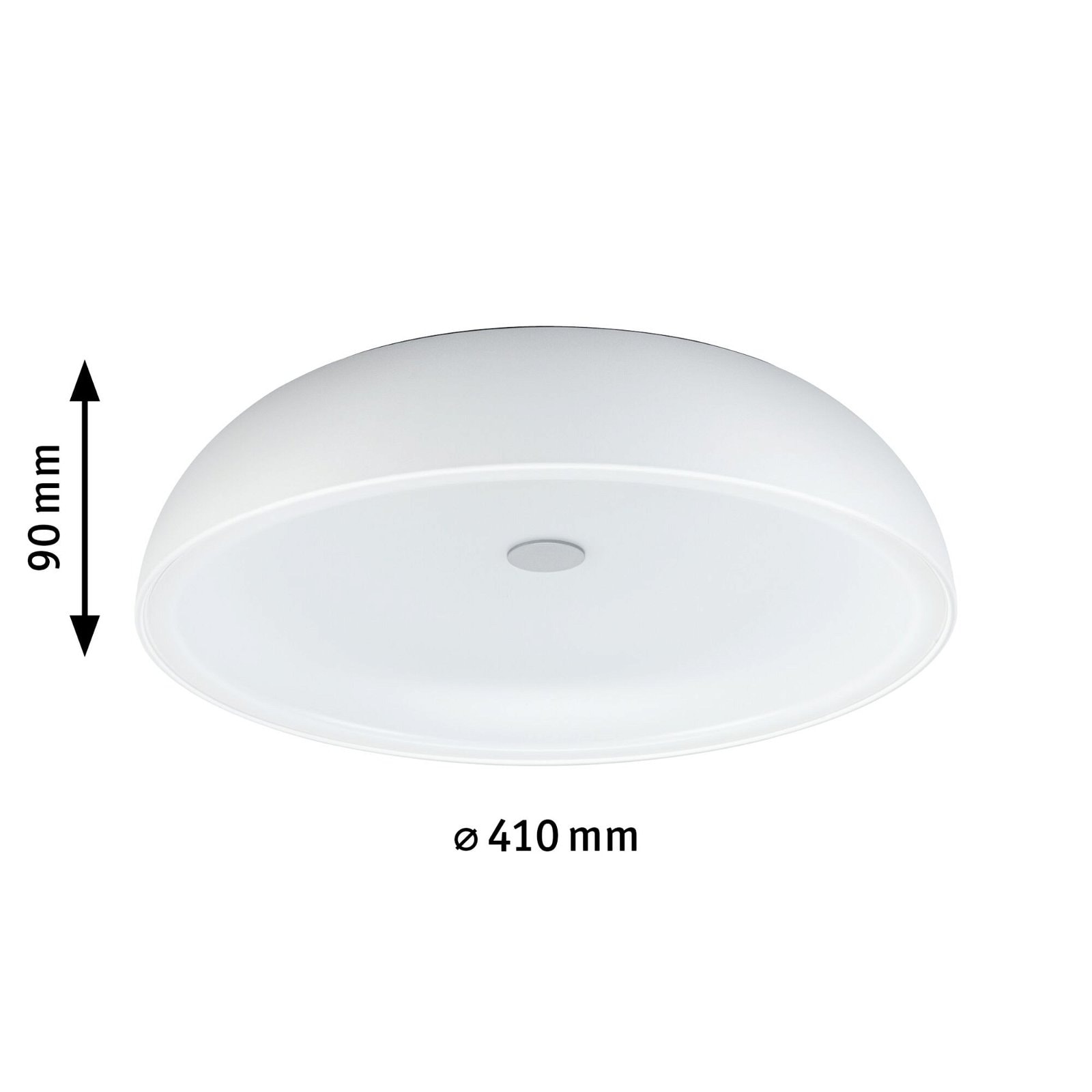 Paulmann LED Deckenleuchte »Jaron 30W 400 mm Weiß 230V 2700K Metall/Kunststoff«, 1 flammig, 3-step-dimmbar