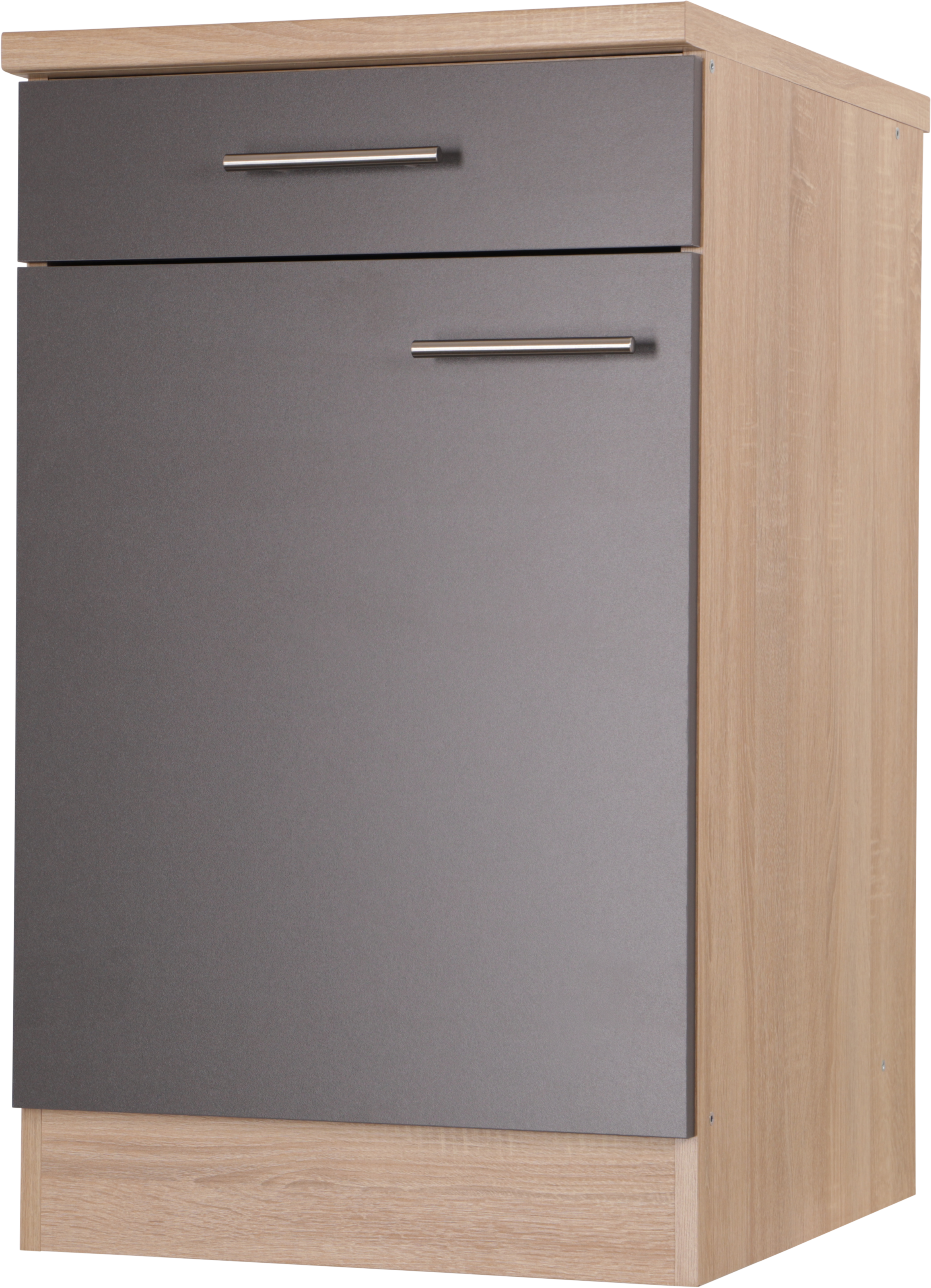 RESPEKTA Unterschrank »Merle« Breite 50 cm, Soft-Close, Griffe aus Metall, 85 cm Arbeitshöhe