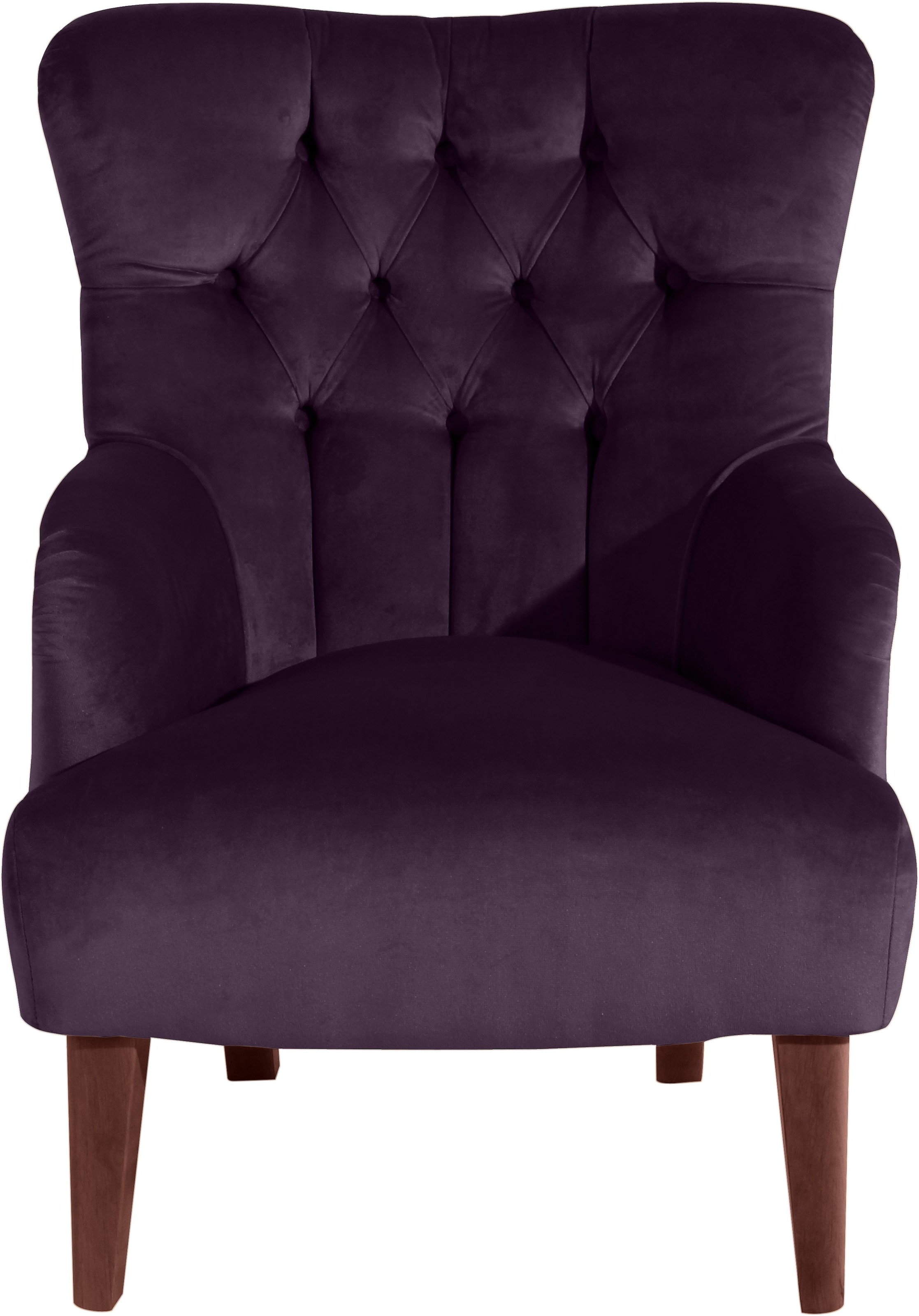 Max Winzer® Chesterfield-Sessel »Bradley, Loungesessel«, mit edler Knopfheftung