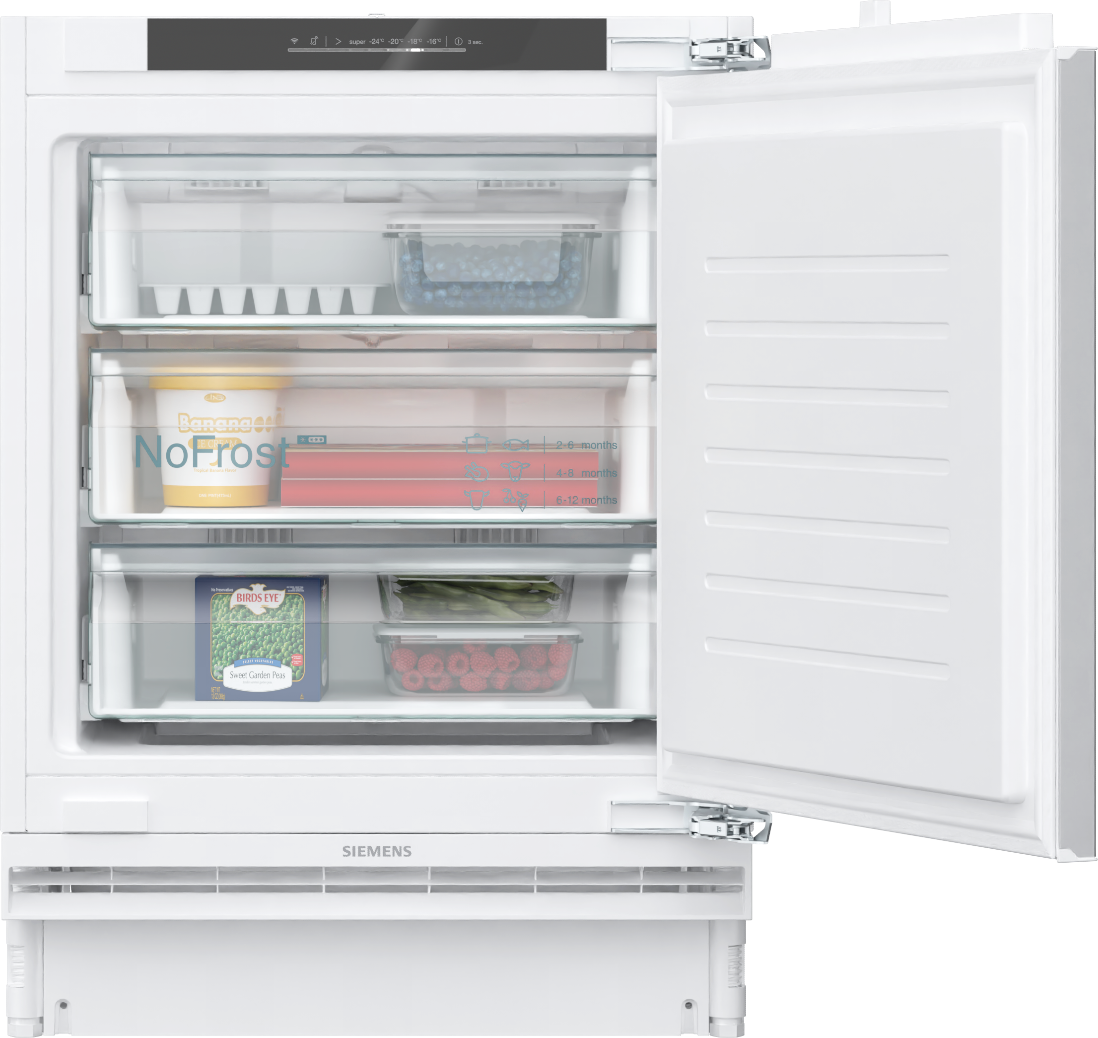 SIEMENS Einbaugefrierschrank iQ500 »GU21NADE0« 82 cm hoch 59,8 cm breit