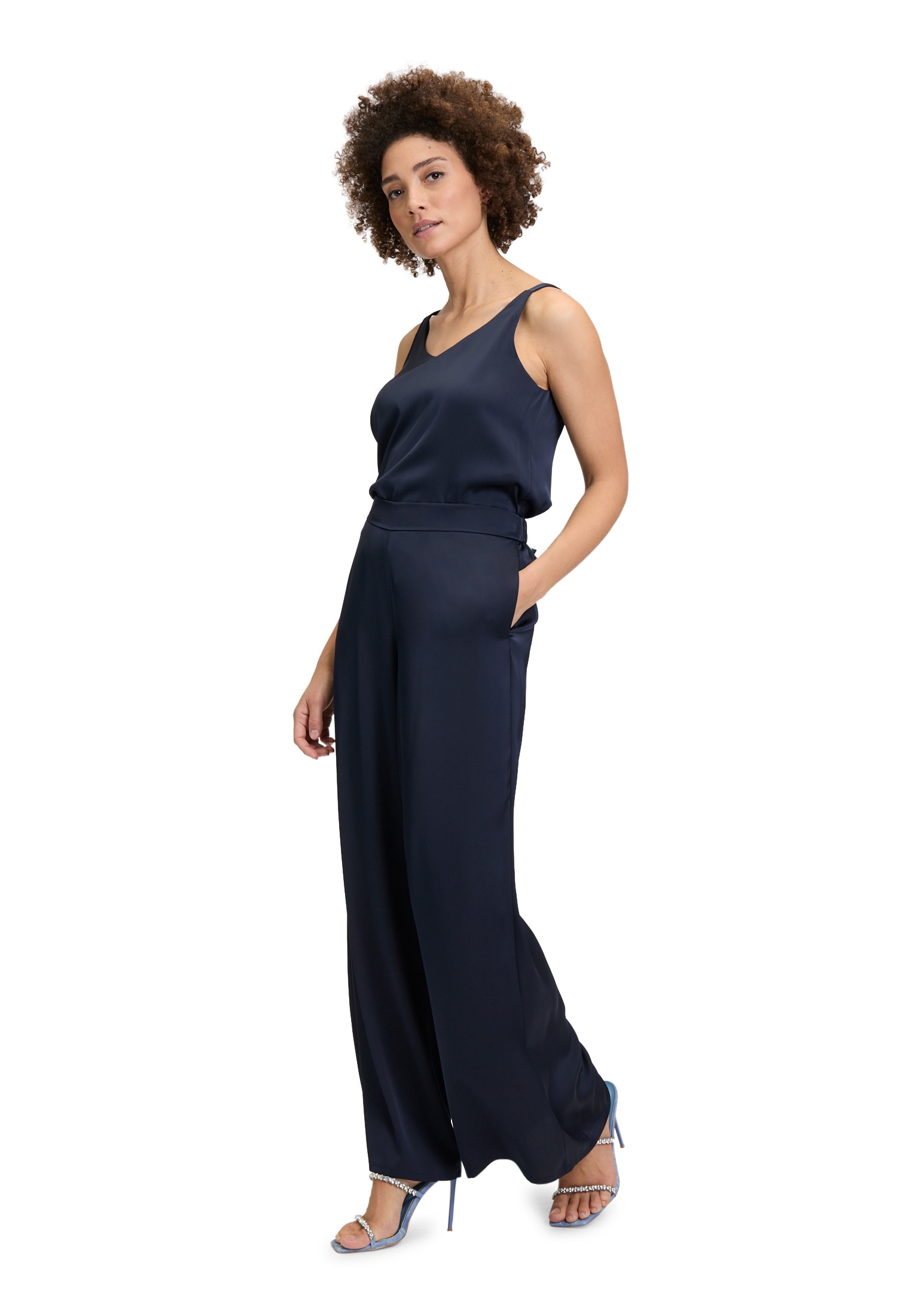 Vera Mont Satinbluse »Satin-Bluse mit V-Ausschnitt«