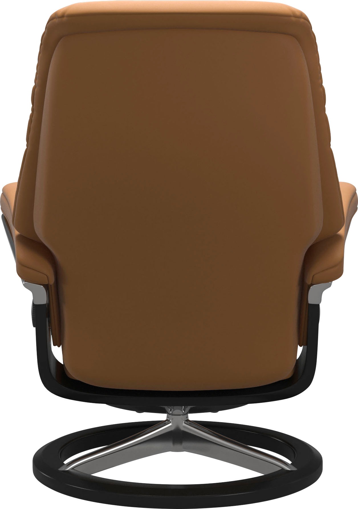 Stressless® Relaxsessel »Sunrise«, (Set, Relaxsessel mit Hocker), mit Signature Base, Größe L, Gestell Schwarz