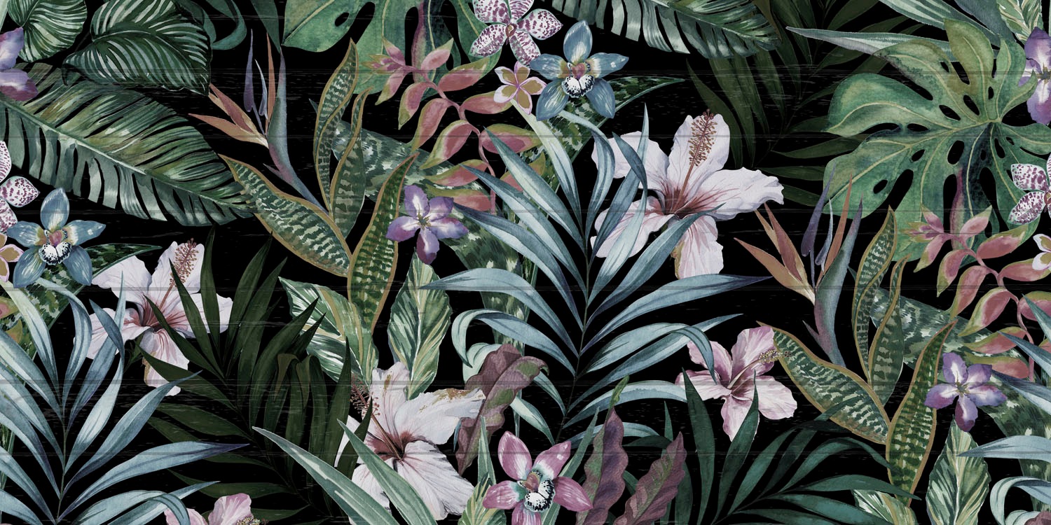 queence Holzbild »Camilo«, Blumen, (1 St.)