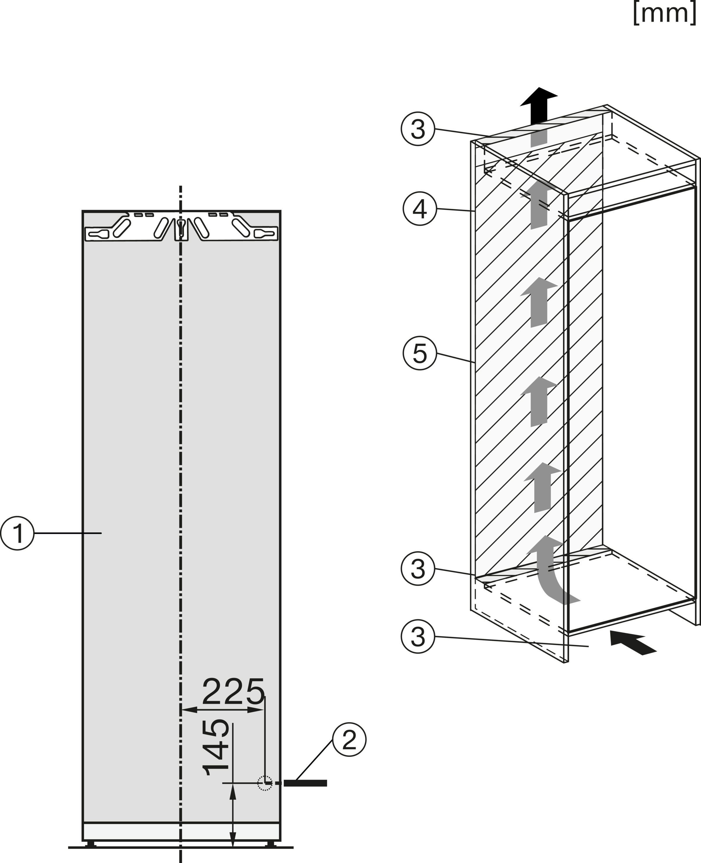 Miele Einbaukühlschrank »K 7748 C«