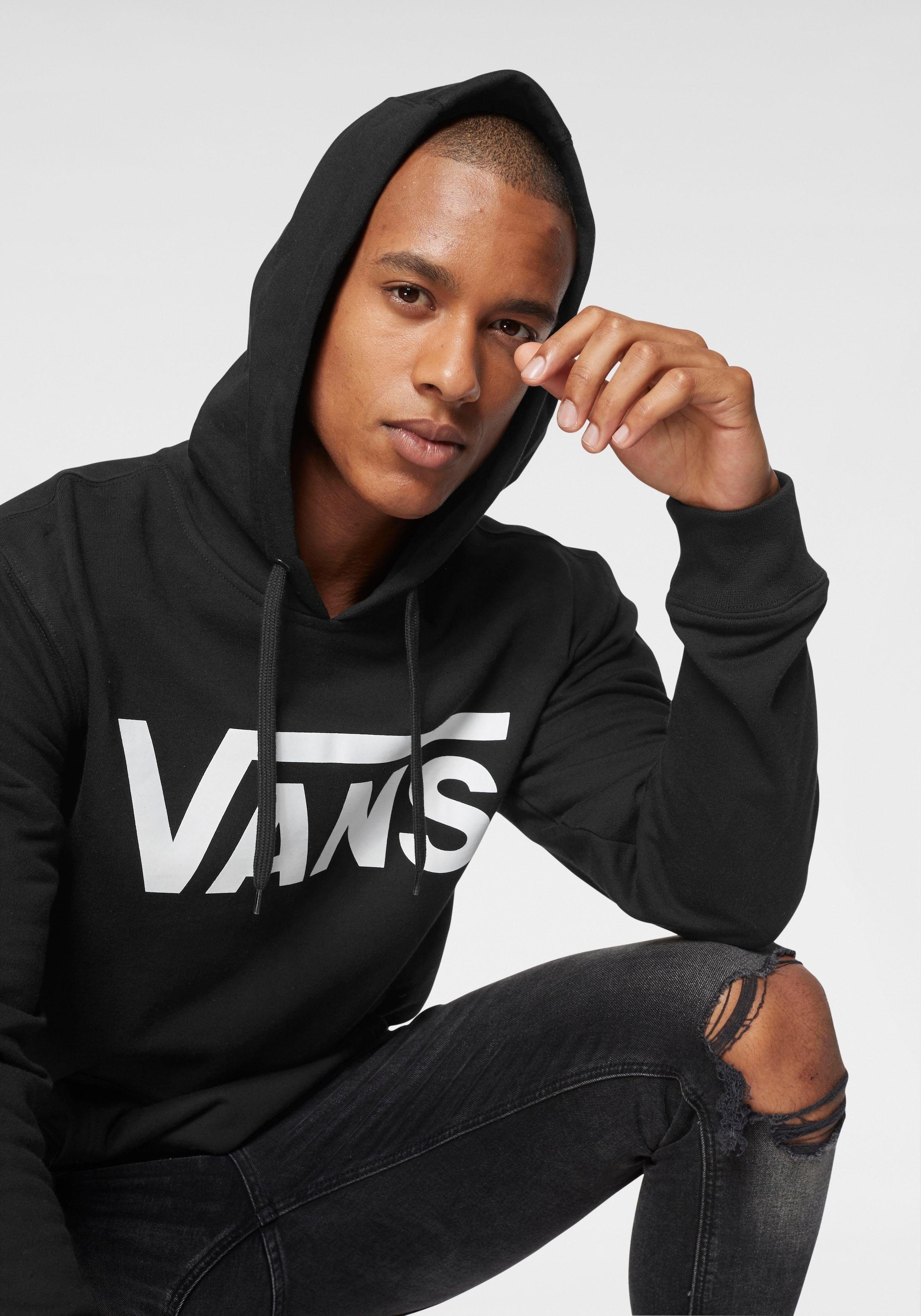 Vans Kapuzensweatshirt »MN VANS CLASSIC PO HOODIE II«, Kapuzenpullover mit großem Logoprint