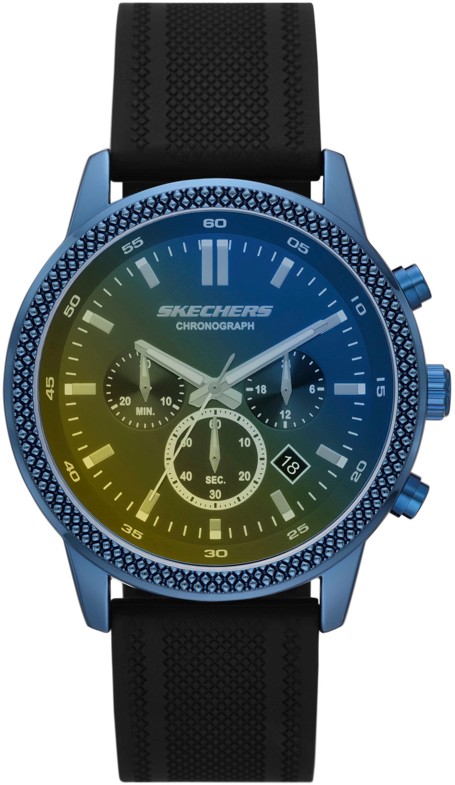 Skechers Chronograph »CLARKDALE, SR5198«, Quarzuhr, Armbanduhr, Herrenuhr, Stoppfunktion, Datum