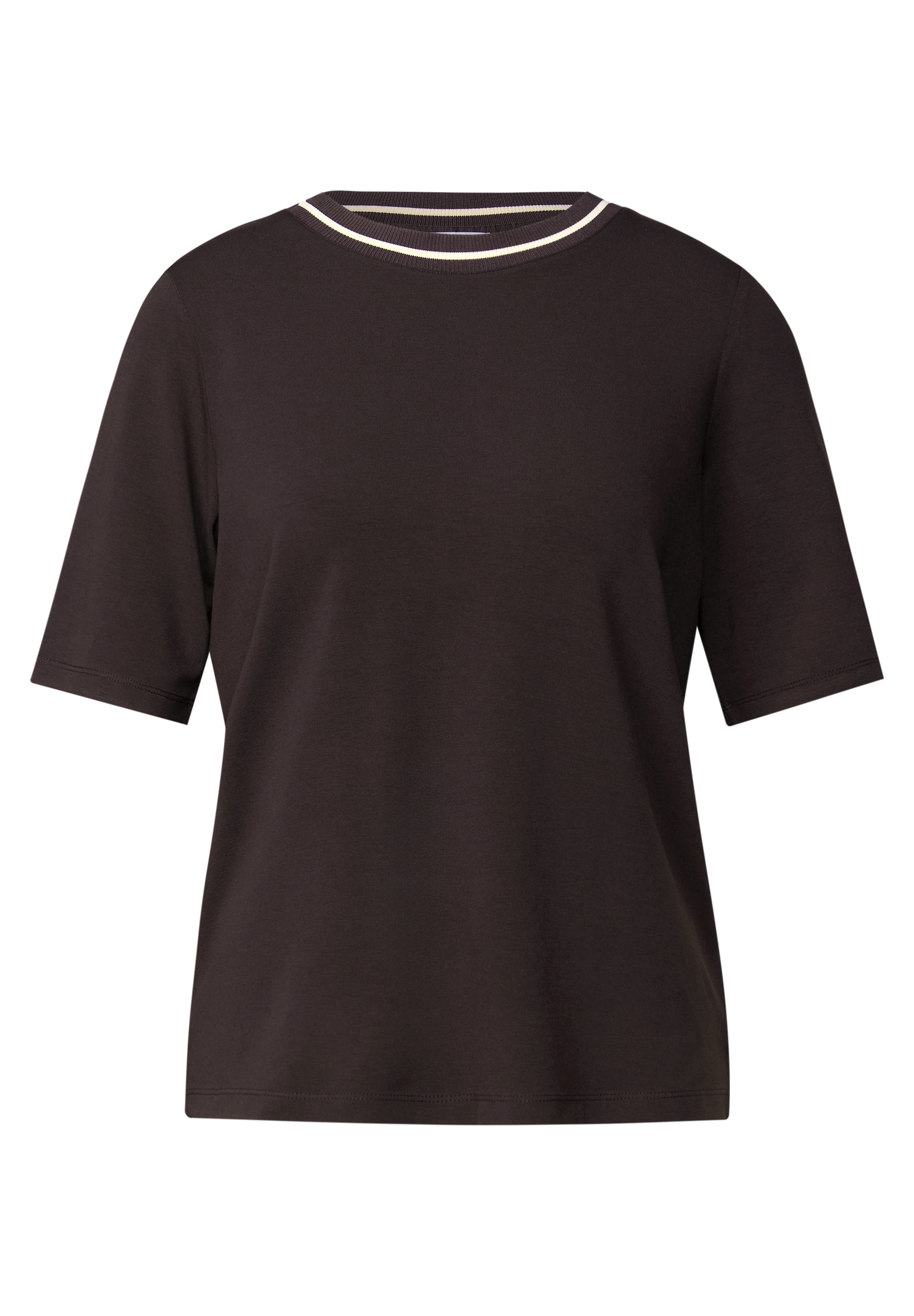 STREET ONE T-Shirt, mit Rippdetail