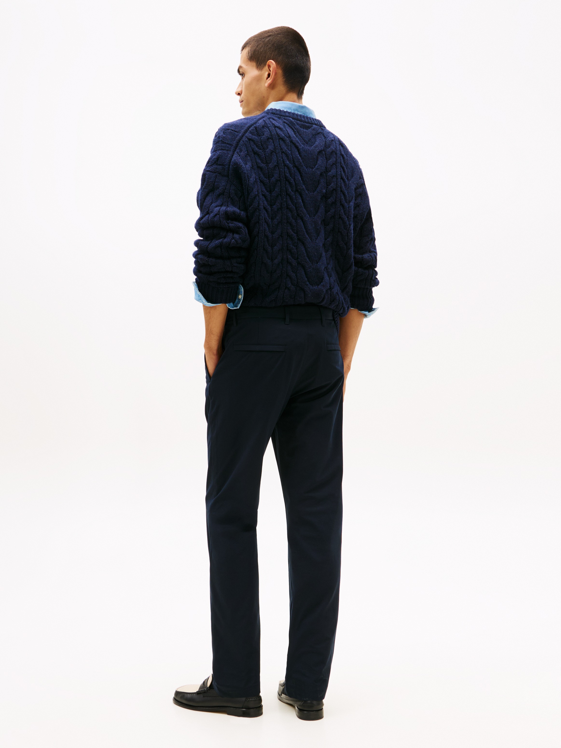 Tommy Hilfiger Chinohose »DENTON«  feuchtigkeitsableitend, Straight Fit,