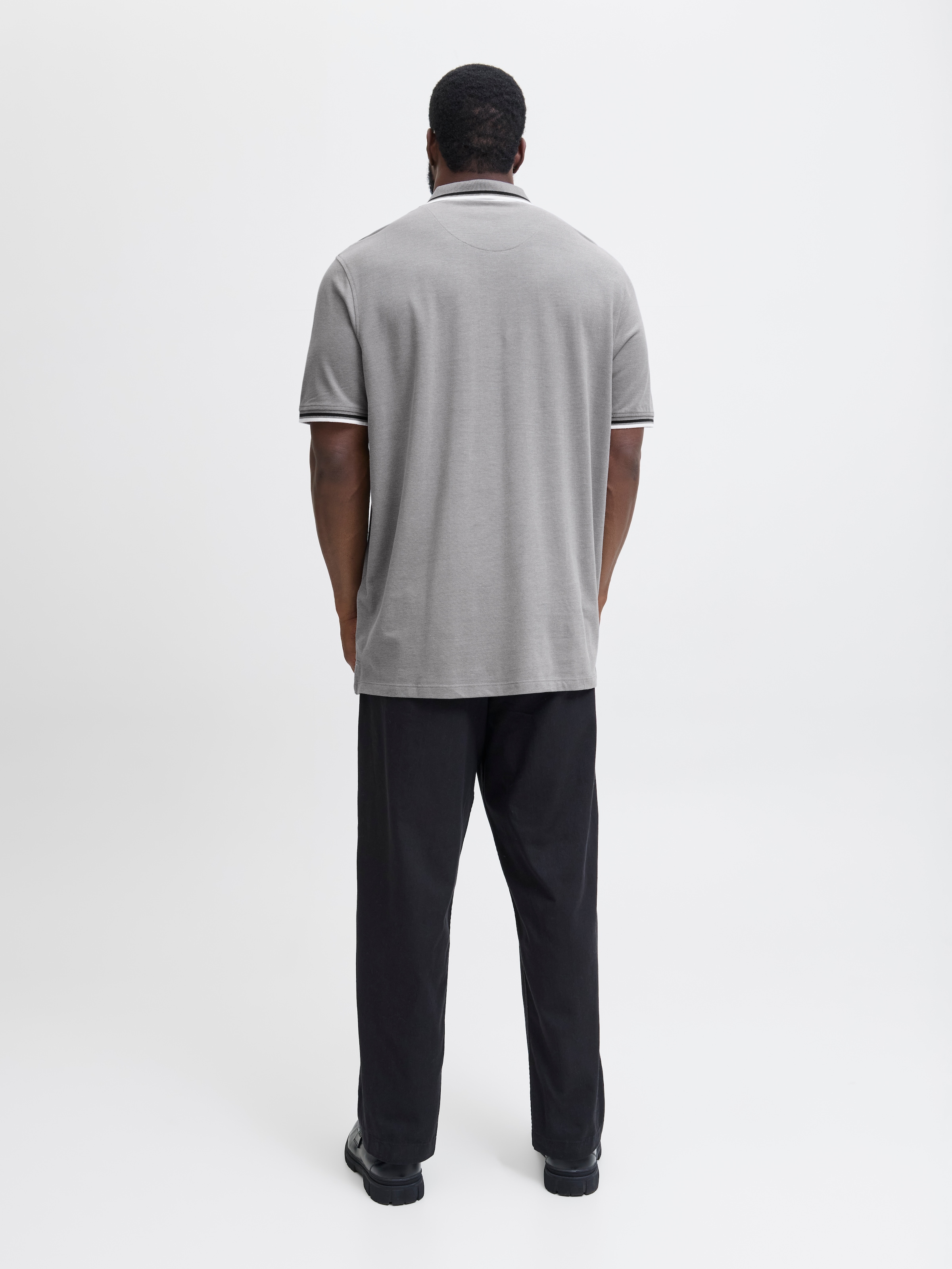 Jack & Jones PlusSize Poloshirt »JJEPAULOS POLO SS NOOS PLS«, mit Logo Stickerei