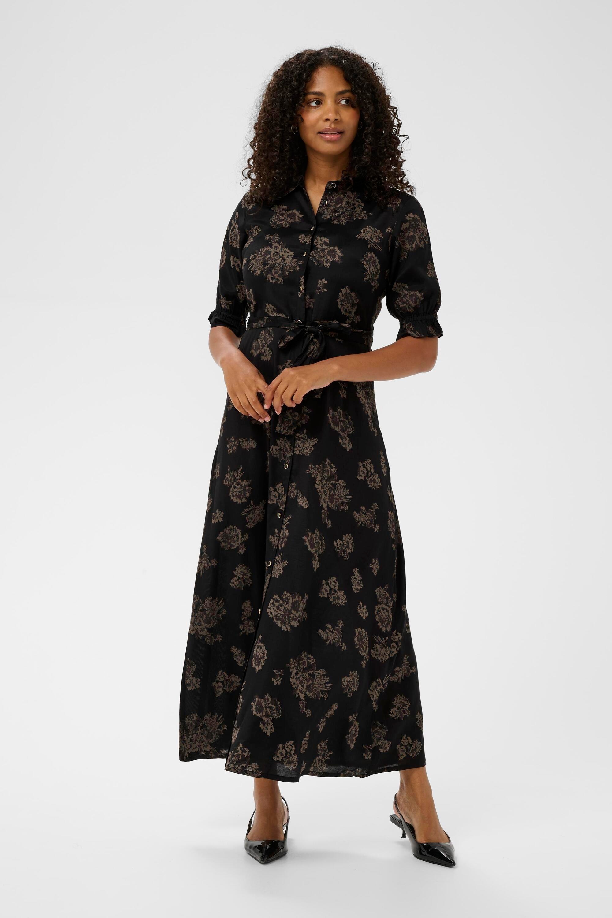 KAFFE Midikleid »Kleid KAvelana«