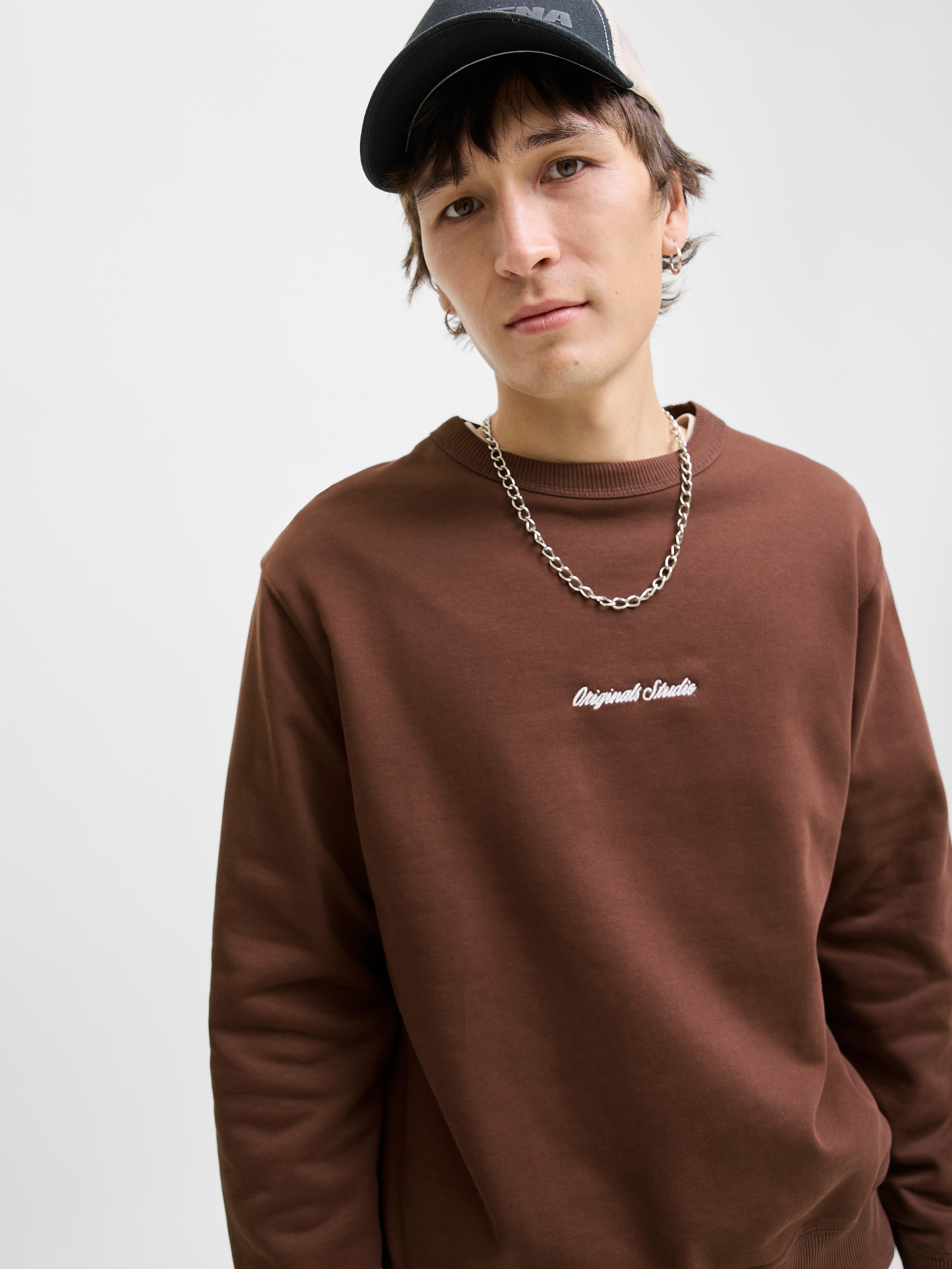 Jack & Jones Sweatshirt »JORNORREBRO EMB SWEAT CREW NOOS«