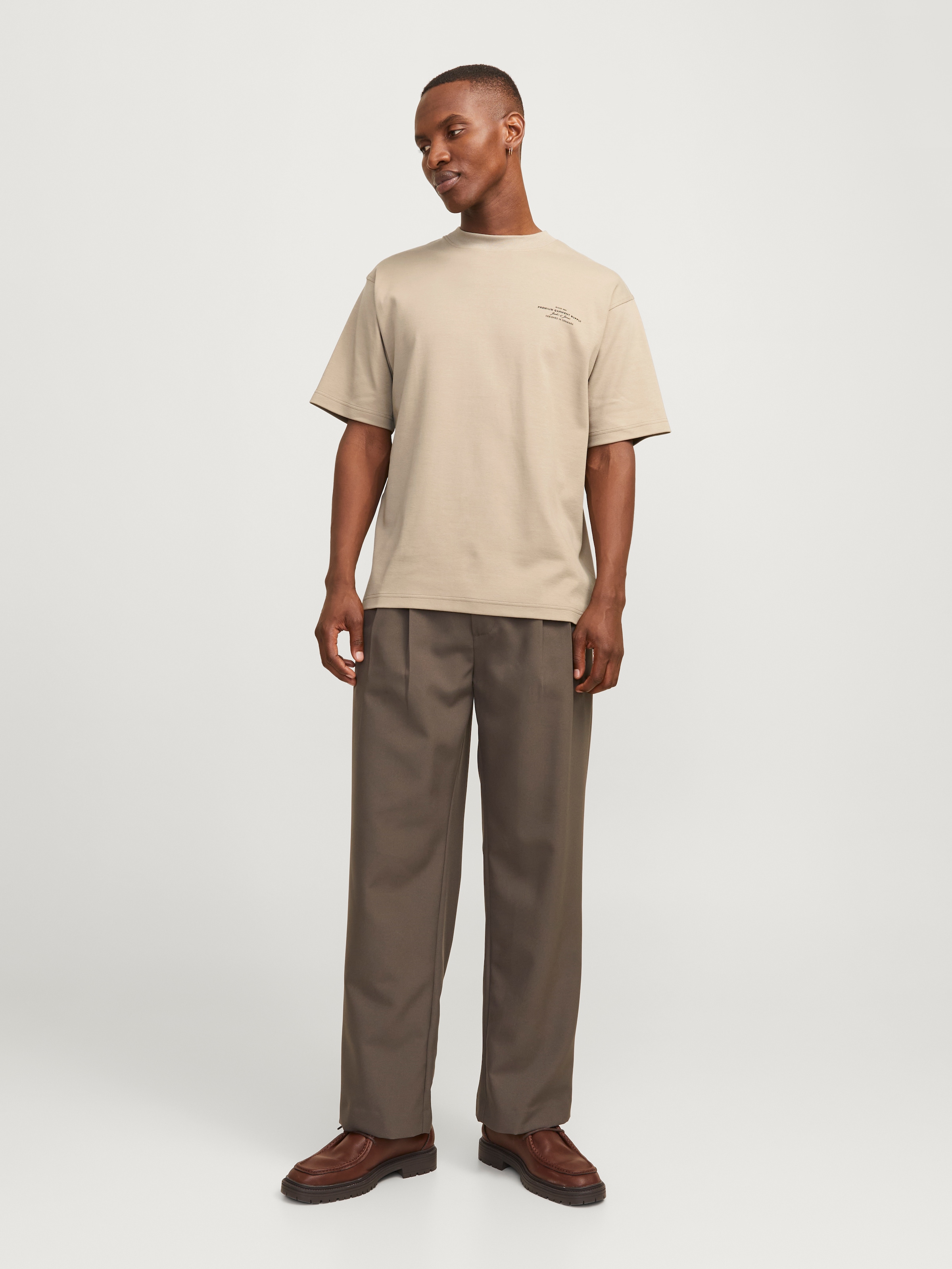 Jack & Jones Rundhalsshirt »JPRBLACHAD BRANDING SS CREW NECK TEE SN«
