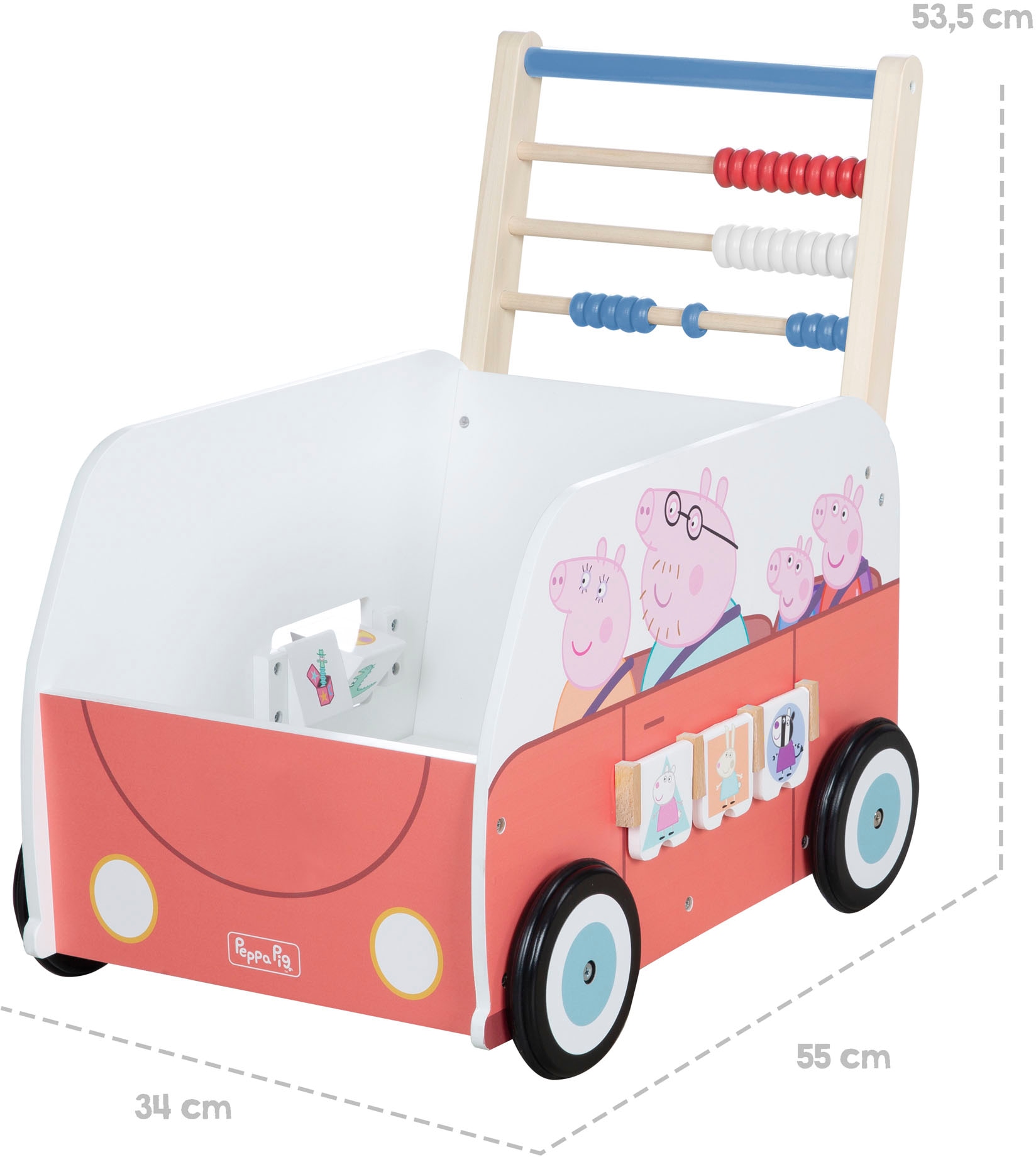 roba® Lauflernwagen »Peppa Pig«