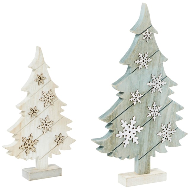 Schneider LED Baum »Tannen«, 13 flammig-flammig, veredelt mit  Glitzer-Schneeflocken, Weihnachtsdeko im OTTO Online Shop