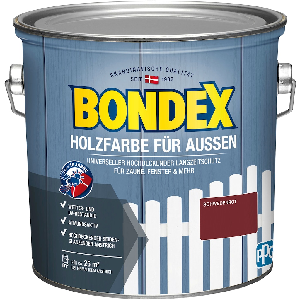Bondex Wetterschutzfarbe »HOLZFARBE FÜR AUSSEN«