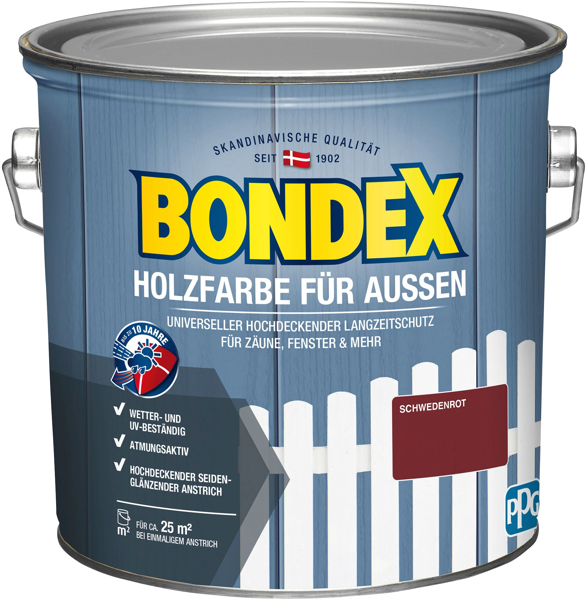 Wetterschutzfarbe »HOLZFARBE FÜR AUSSEN«, universeller hochdeckender...