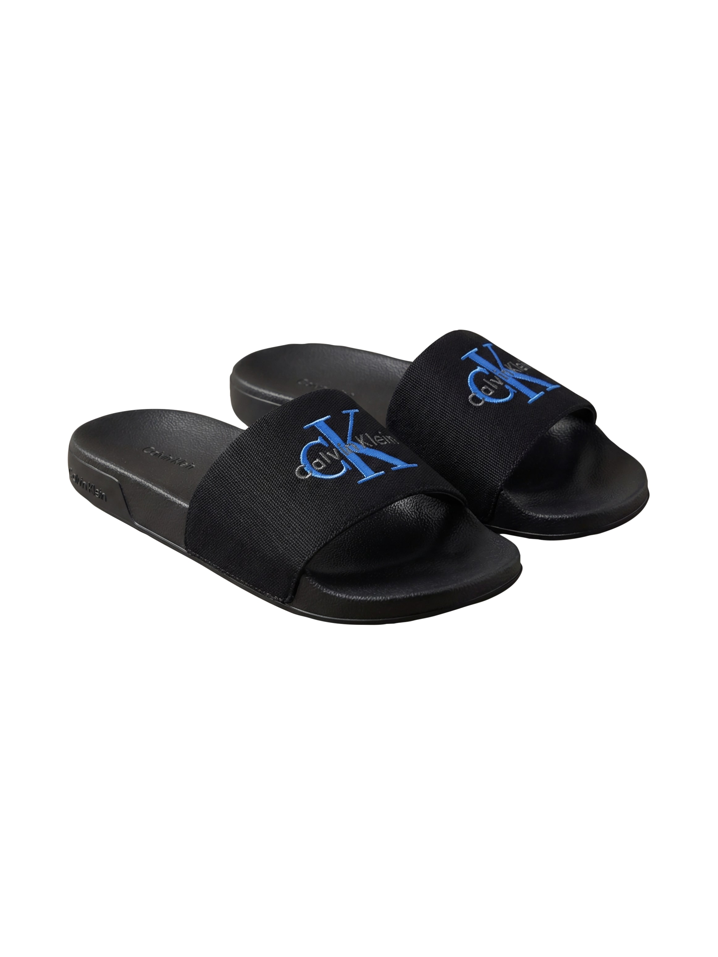 Calvin Klein Badepantolette »ESS SLIDE CV WN«  Strandschuh, Flat mit CK-Stickerei