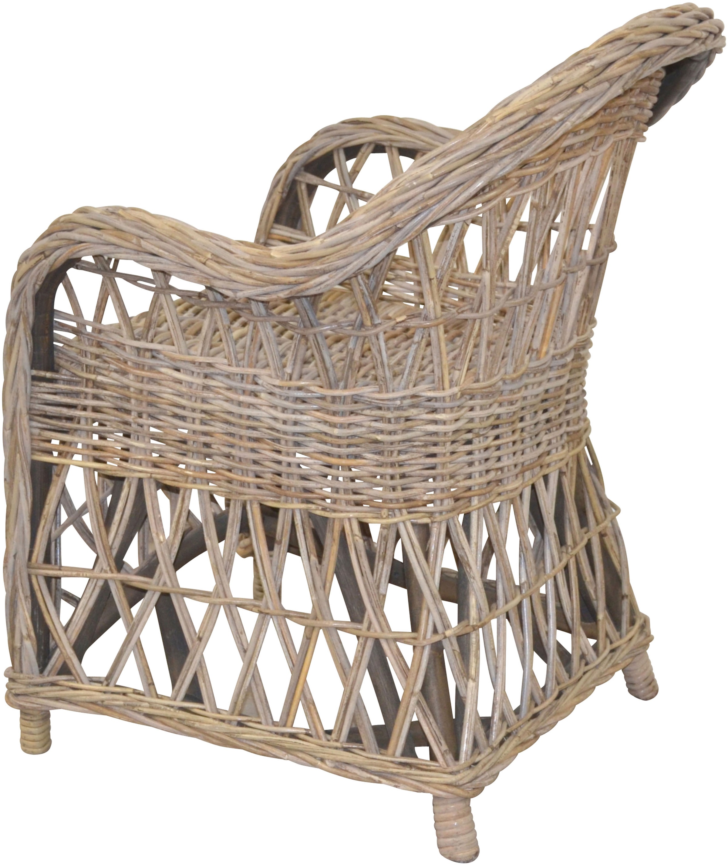 HOFMANN LIVING AND MORE Relaxsessel, (1 St.), Handgeflochten