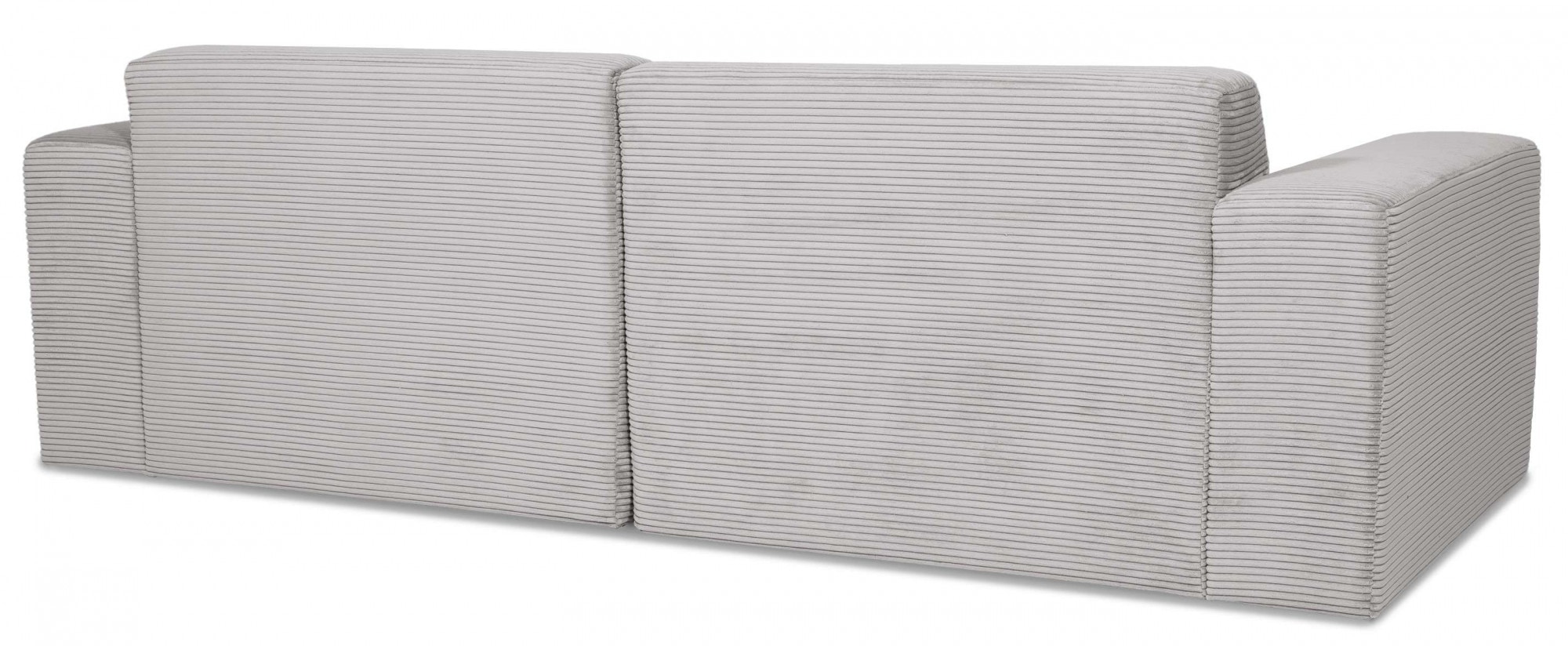 INOSIGN 3-Sitzer »Koa, 228 cm, Modulsofa in Webstoff, Cord, Struktur«, Designsofa, weicher Lounge-Sitzkomfort, Welleunterfederung, bodentief