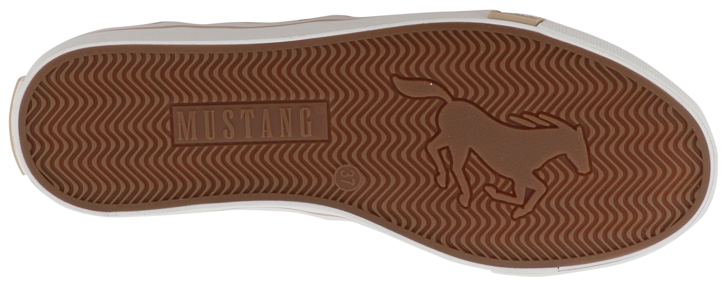 Mustang Shoes Sneaker »Winona«  Freizeitschuh, Halbschuh, Schnürschuh mit seitlichem Logoschriftzug