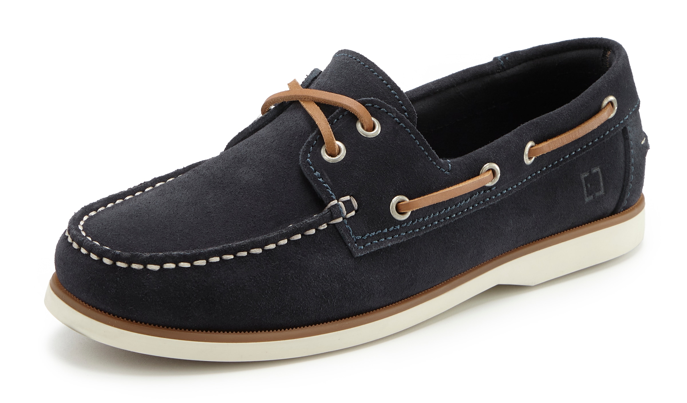 Elbsand Bootsschuh, Slipper, Halbschuh, aus Leder