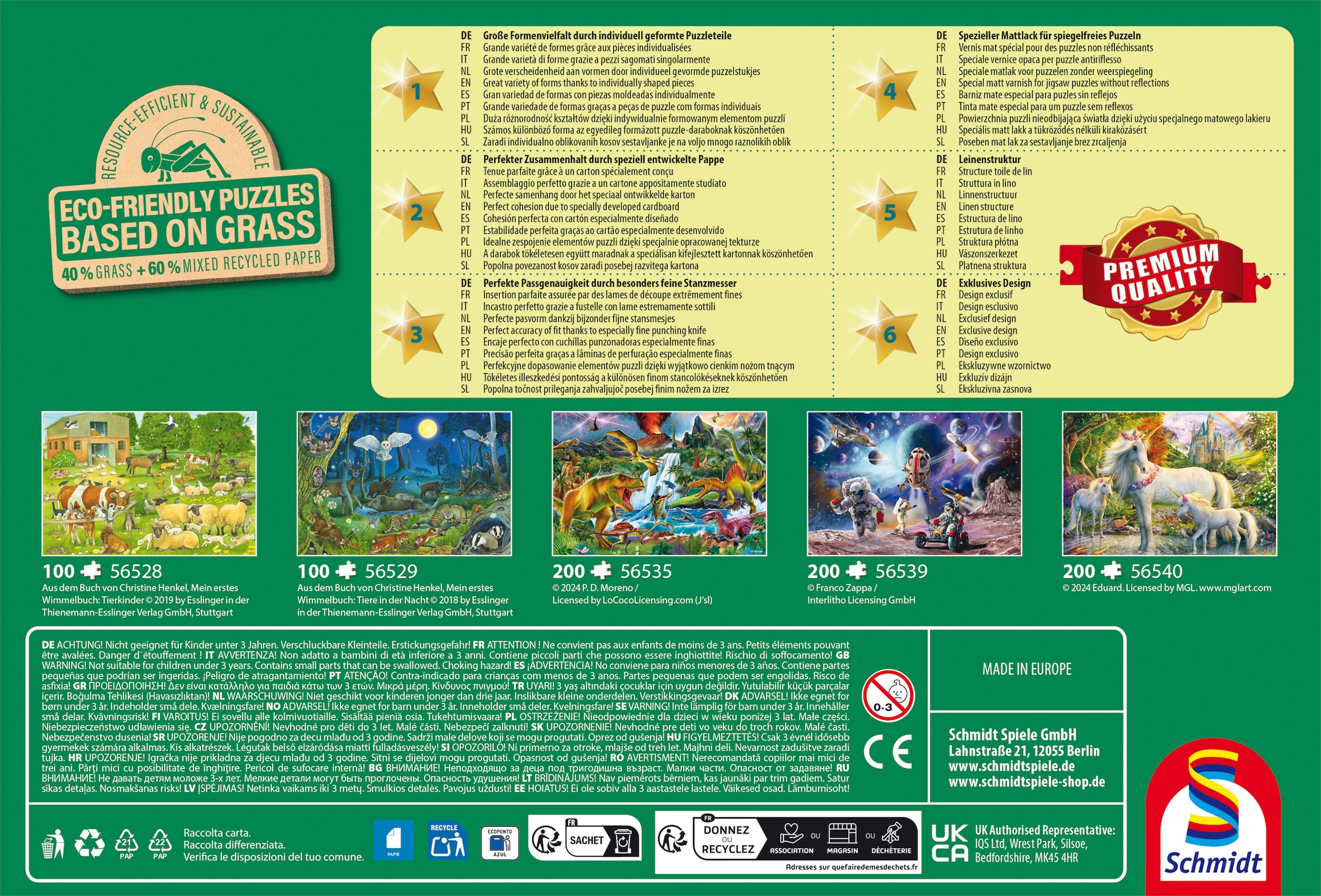 Schmidt Spiele Puzzle »Feuerwehr« Made in Europe