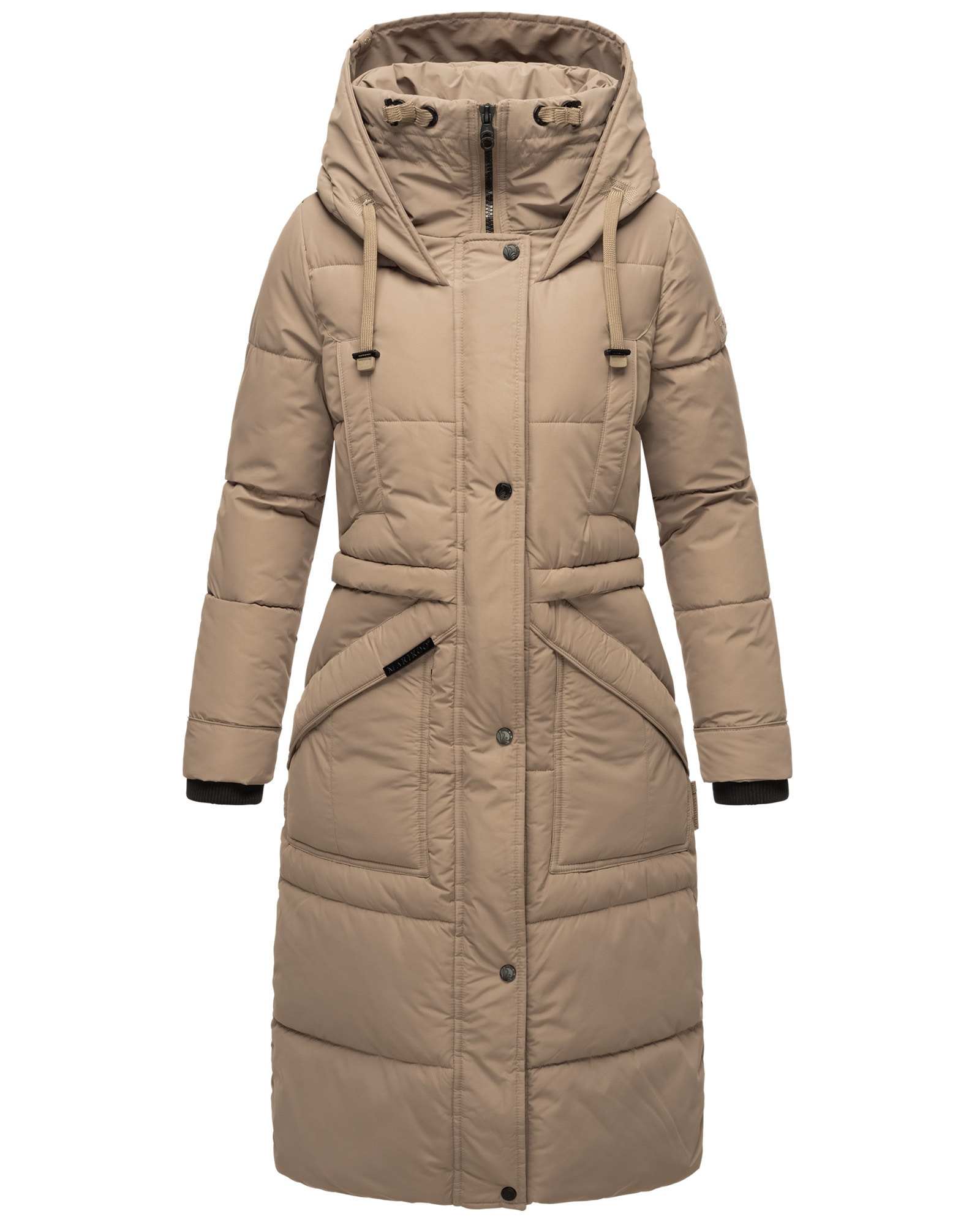 Marikoo Winterjacke »Marikoo Ayumii Damen lange Winter Steppjacke B948«