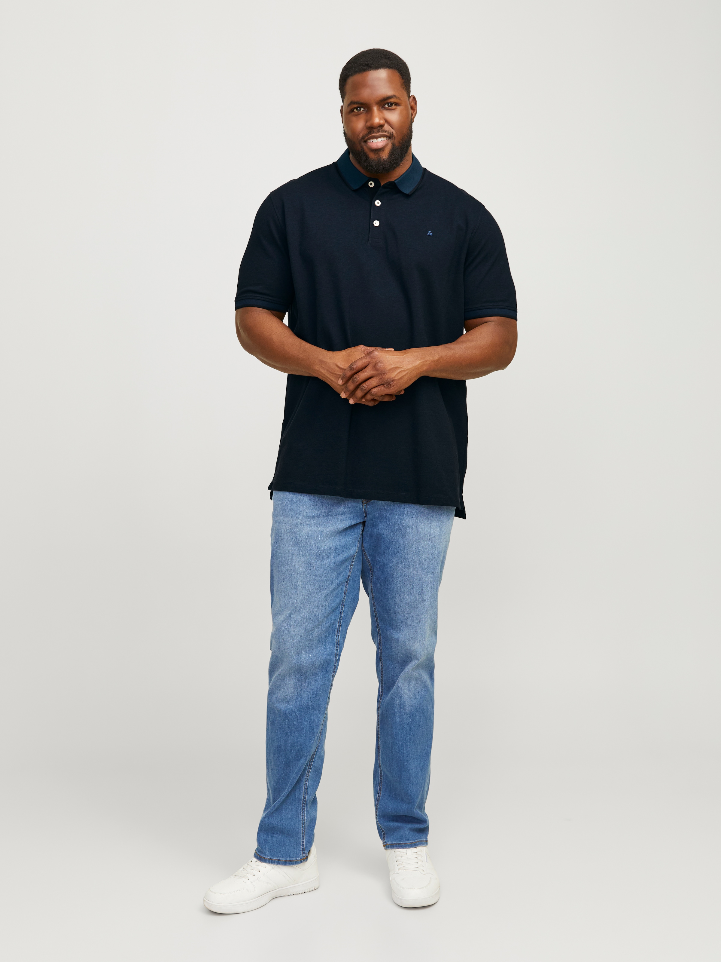 Jack & Jones PlusSize Poloshirt »Paulus Polo«, bis Größe 6XL