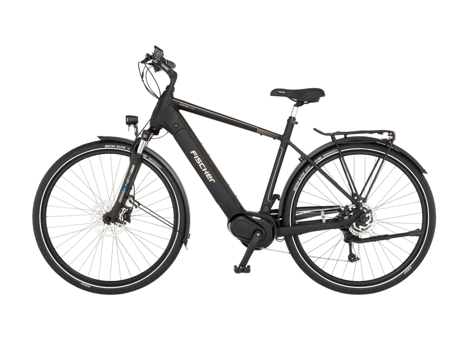 FISCHER Fahrrad »VIATOR 4.2i 630 ACTIVE« 9 Gang Shimano Mittelmotor