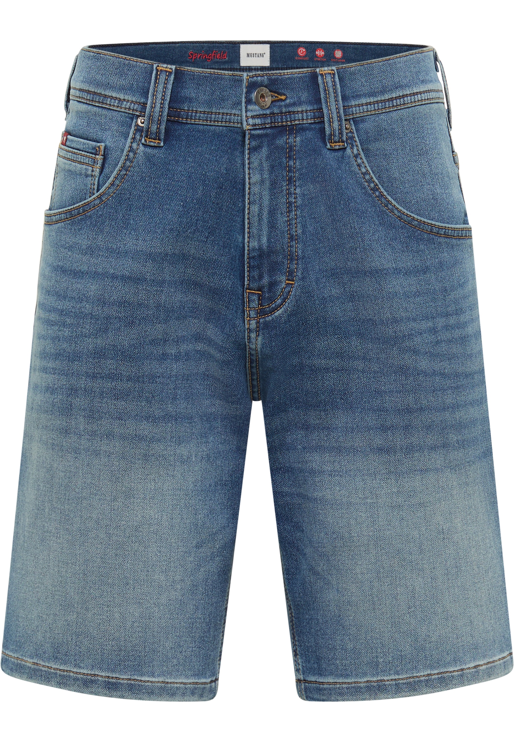 MUSTANG Slim-fit-Jeans »Herren Style Springfield Shorts«