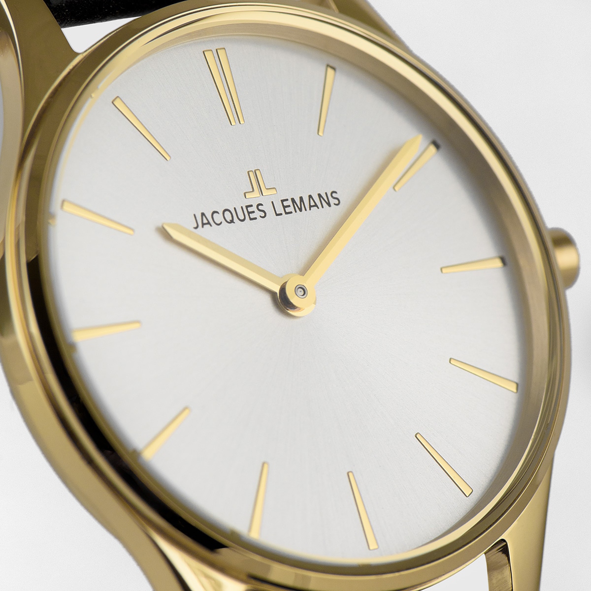 Jacques Lemans Quarzuhr »London, 1-2123F«, Armbanduhr, Damenuhr, gehärtetes Crystexglas
