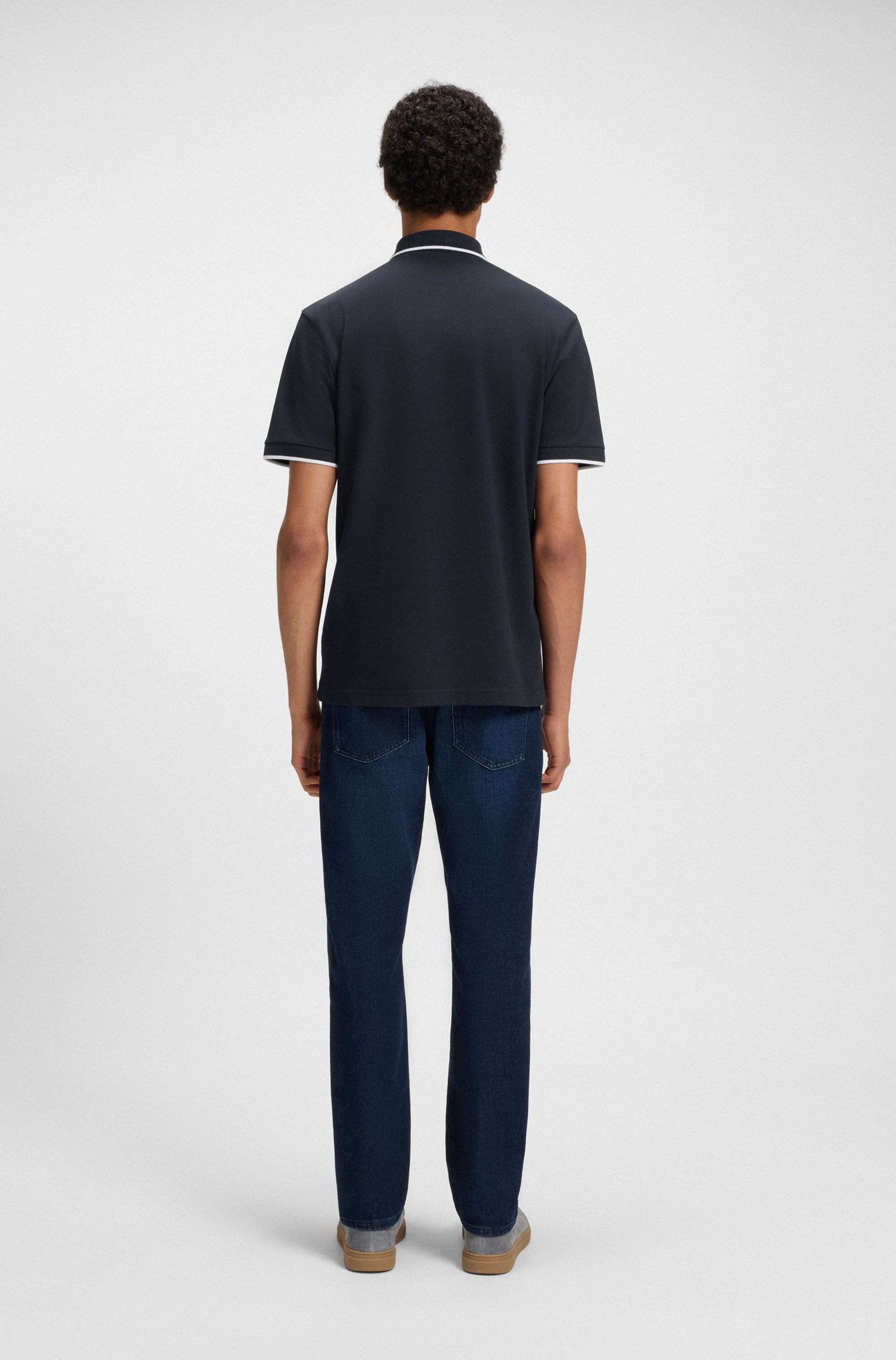 BOSS ORANGE Poloshirt »Passertip«, mit BOSS Logo-Badge